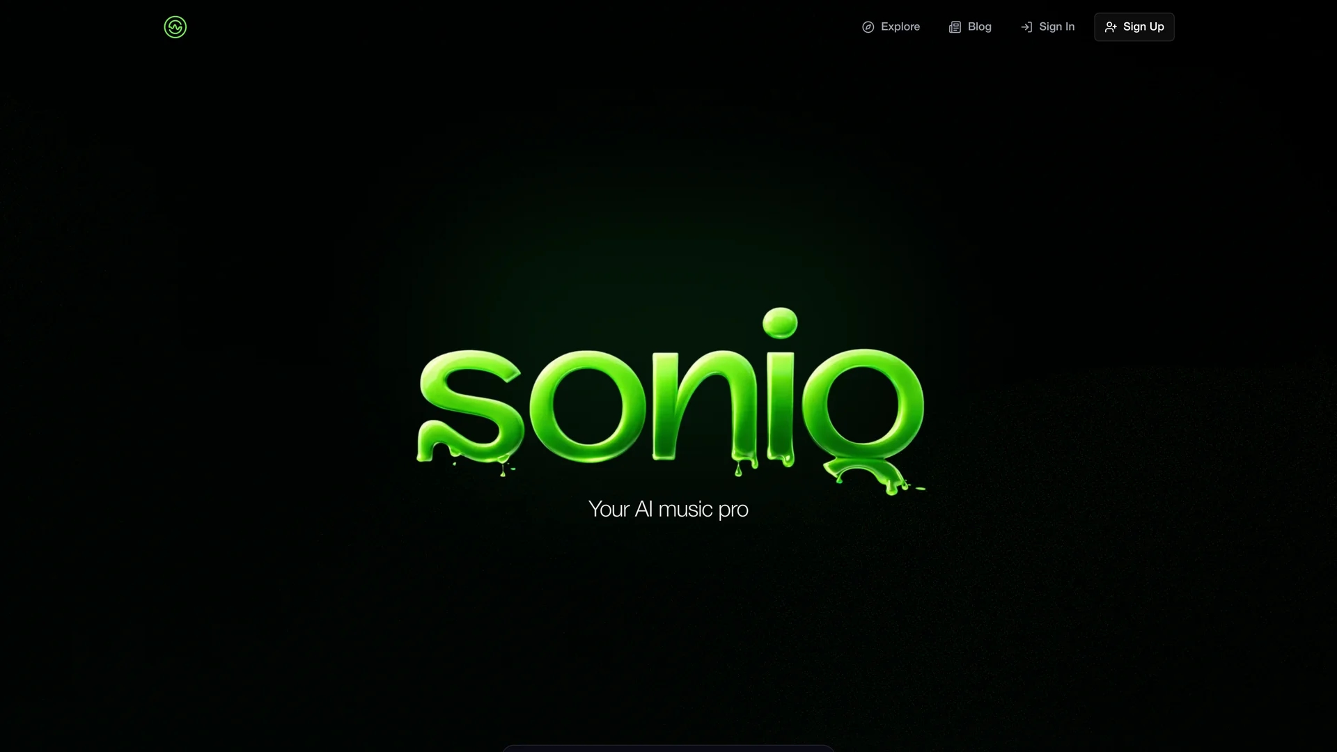 soniq-chat homepage