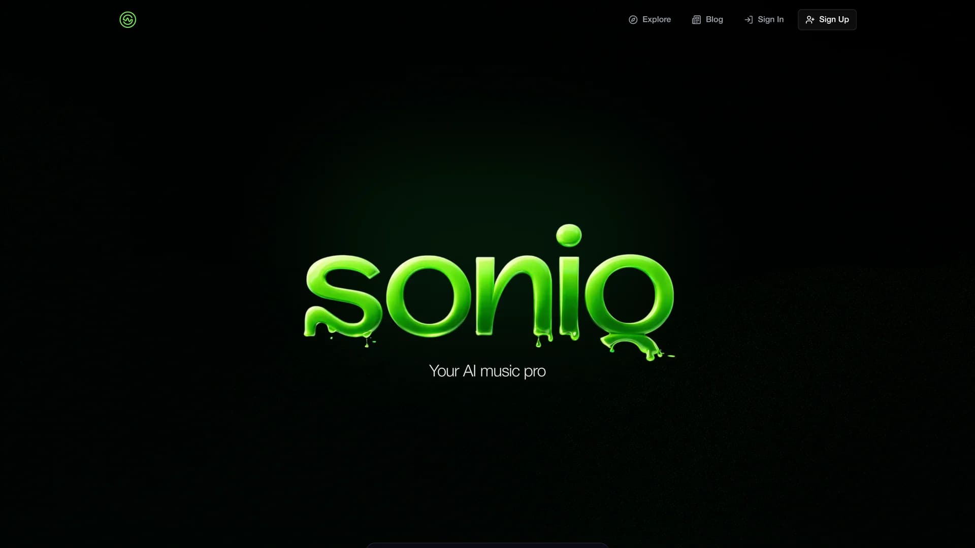 soniq-chat homepage