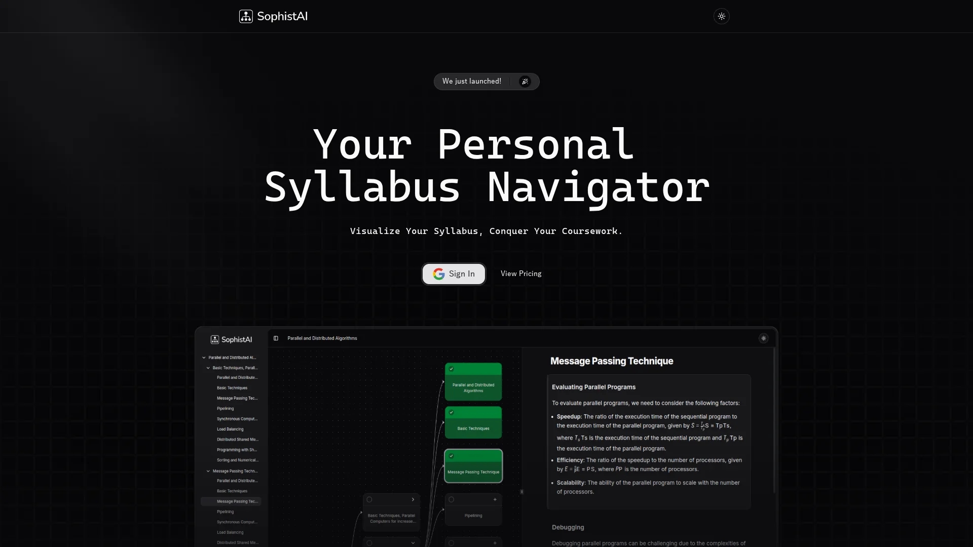 sophistai homepage