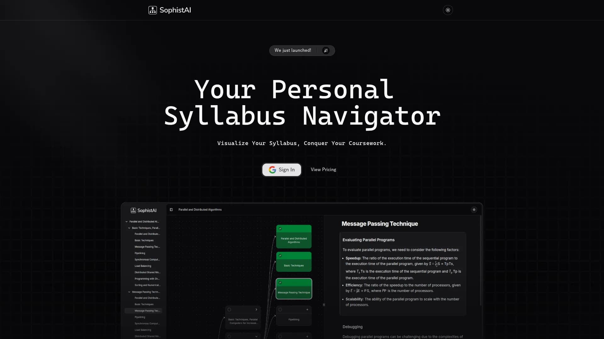sophistai homepage