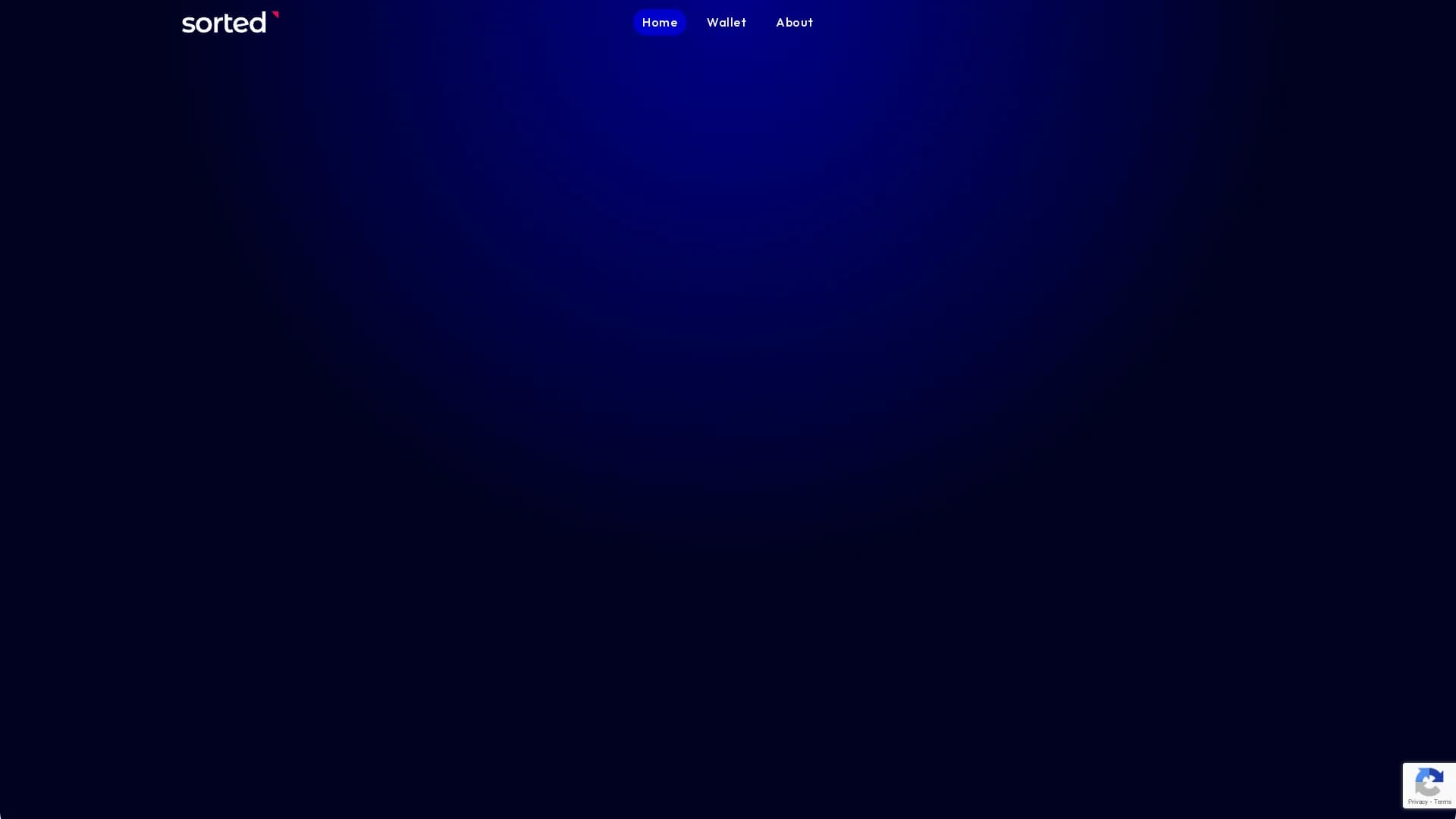 sorted-wallet homepage
