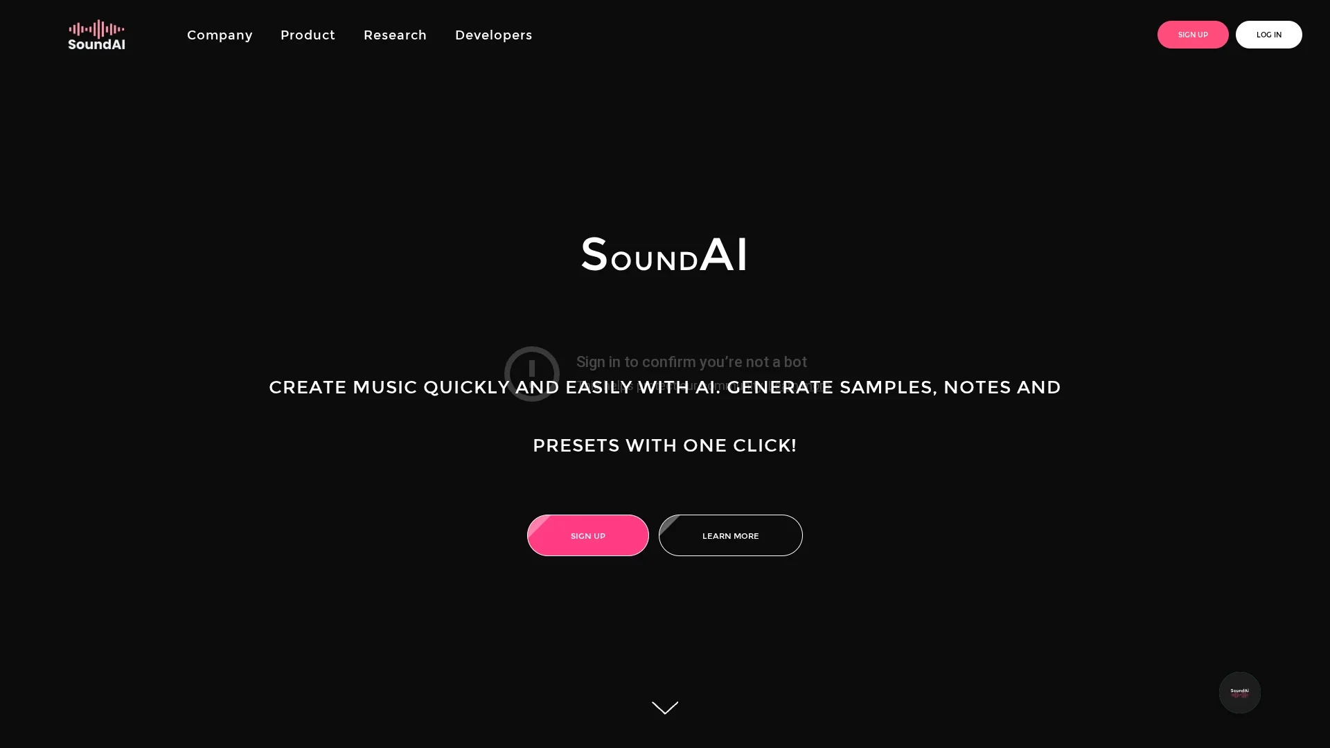 soundai homepage