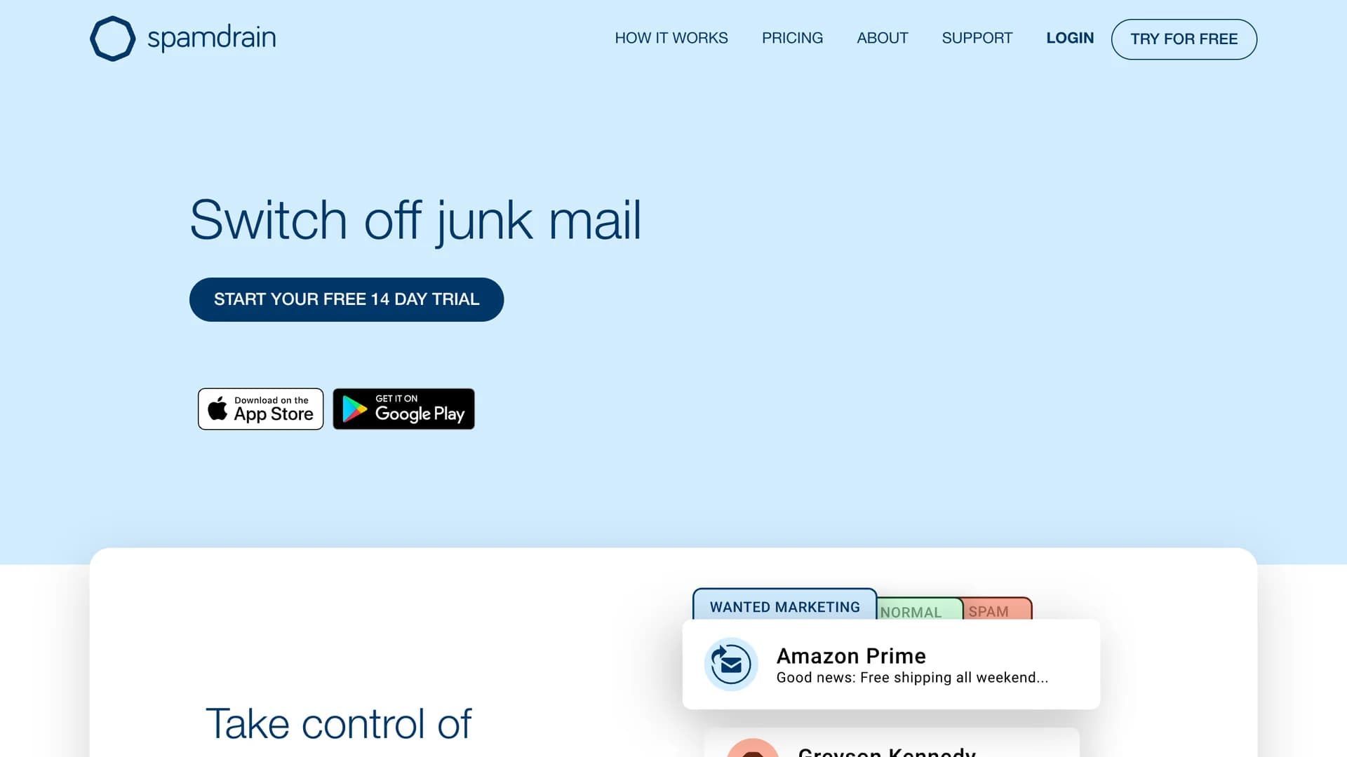 spamdrain-antispam homepage