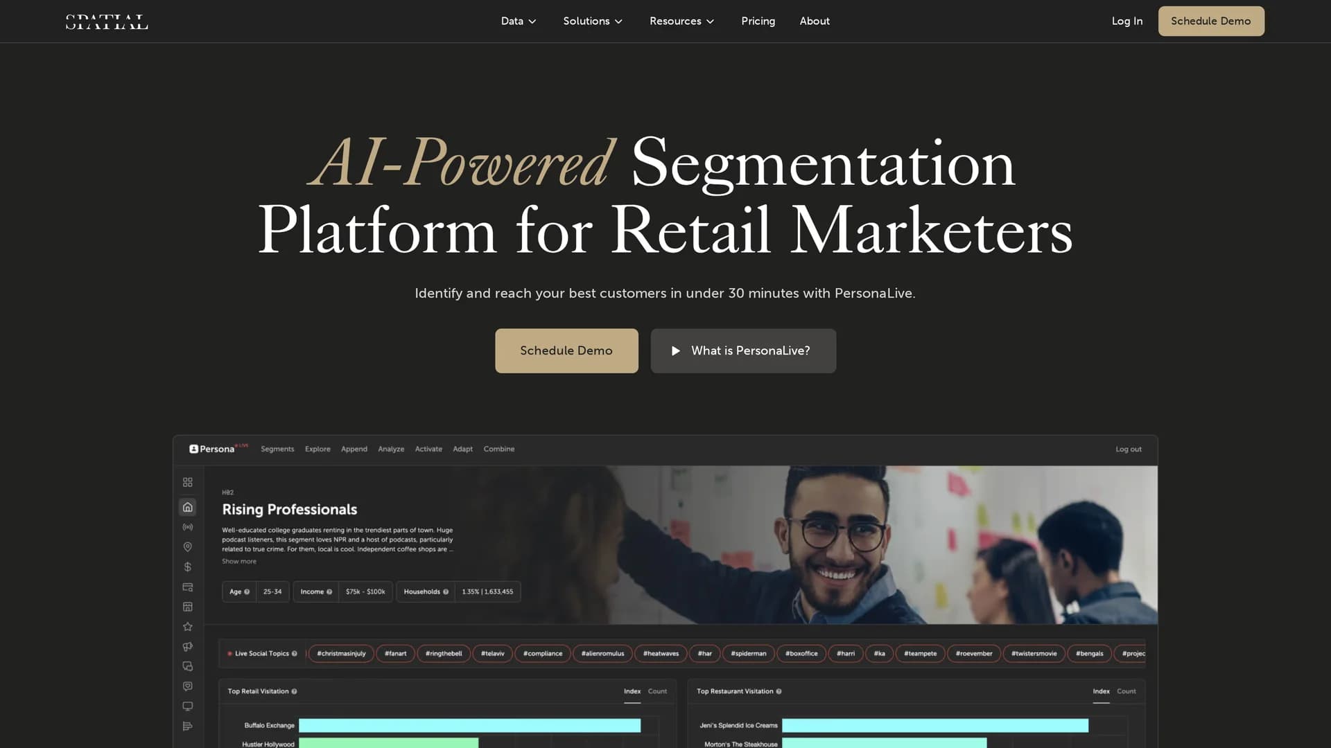 spatial homepage