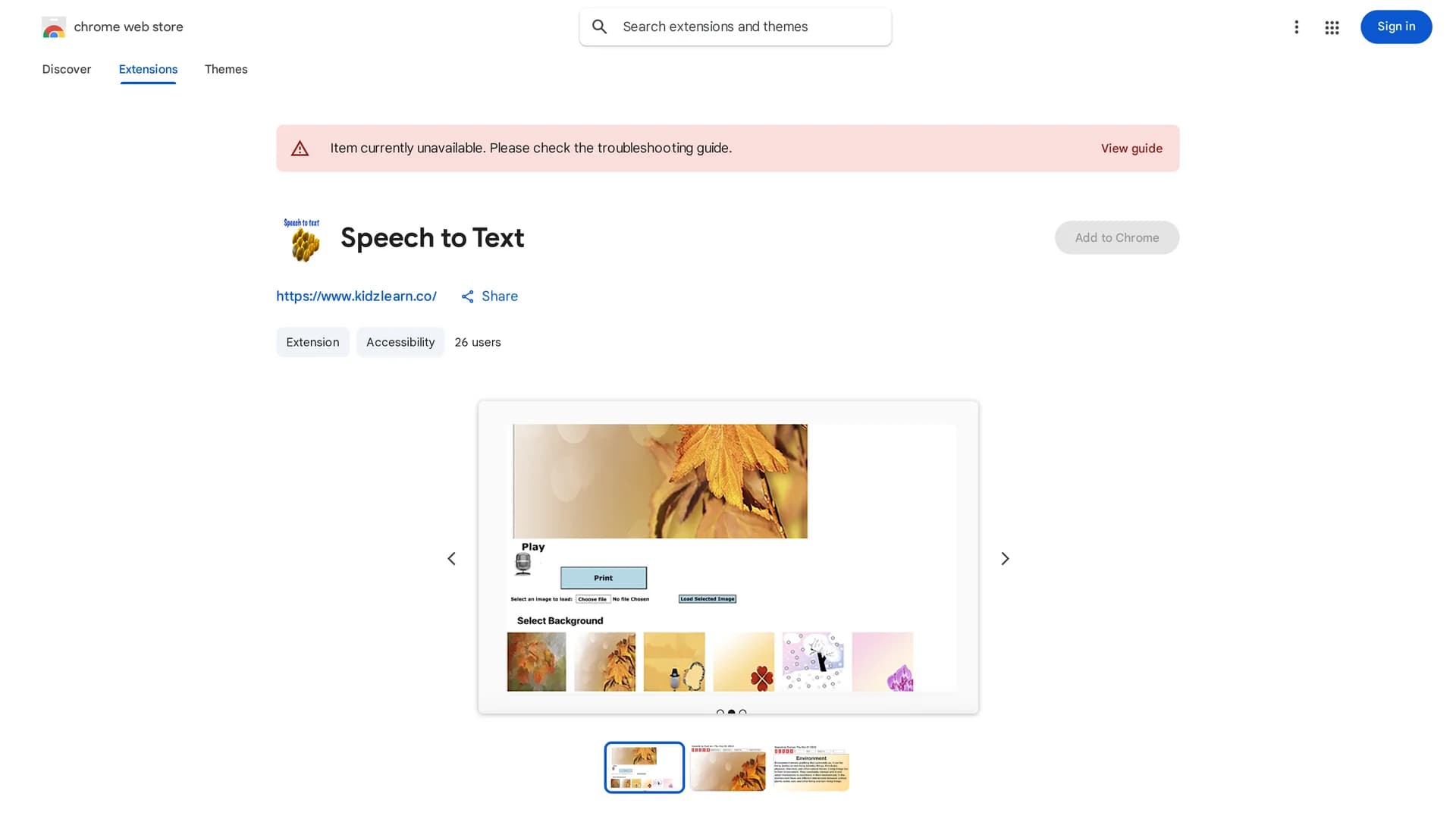 speech-to-text homepage