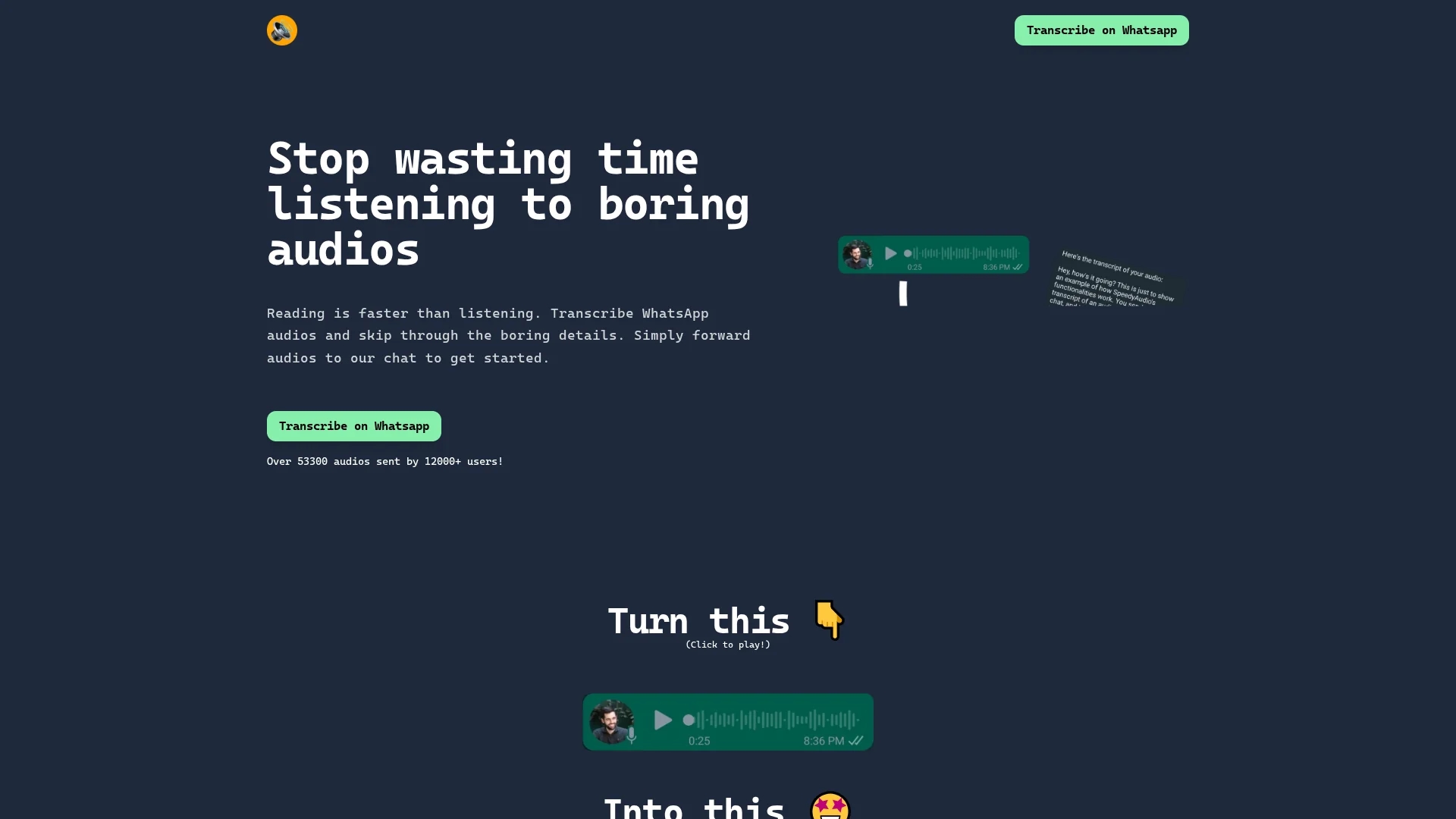 speedy-audios homepage