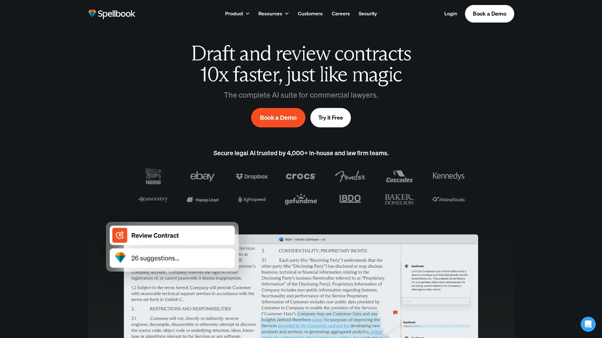 spellbook homepage