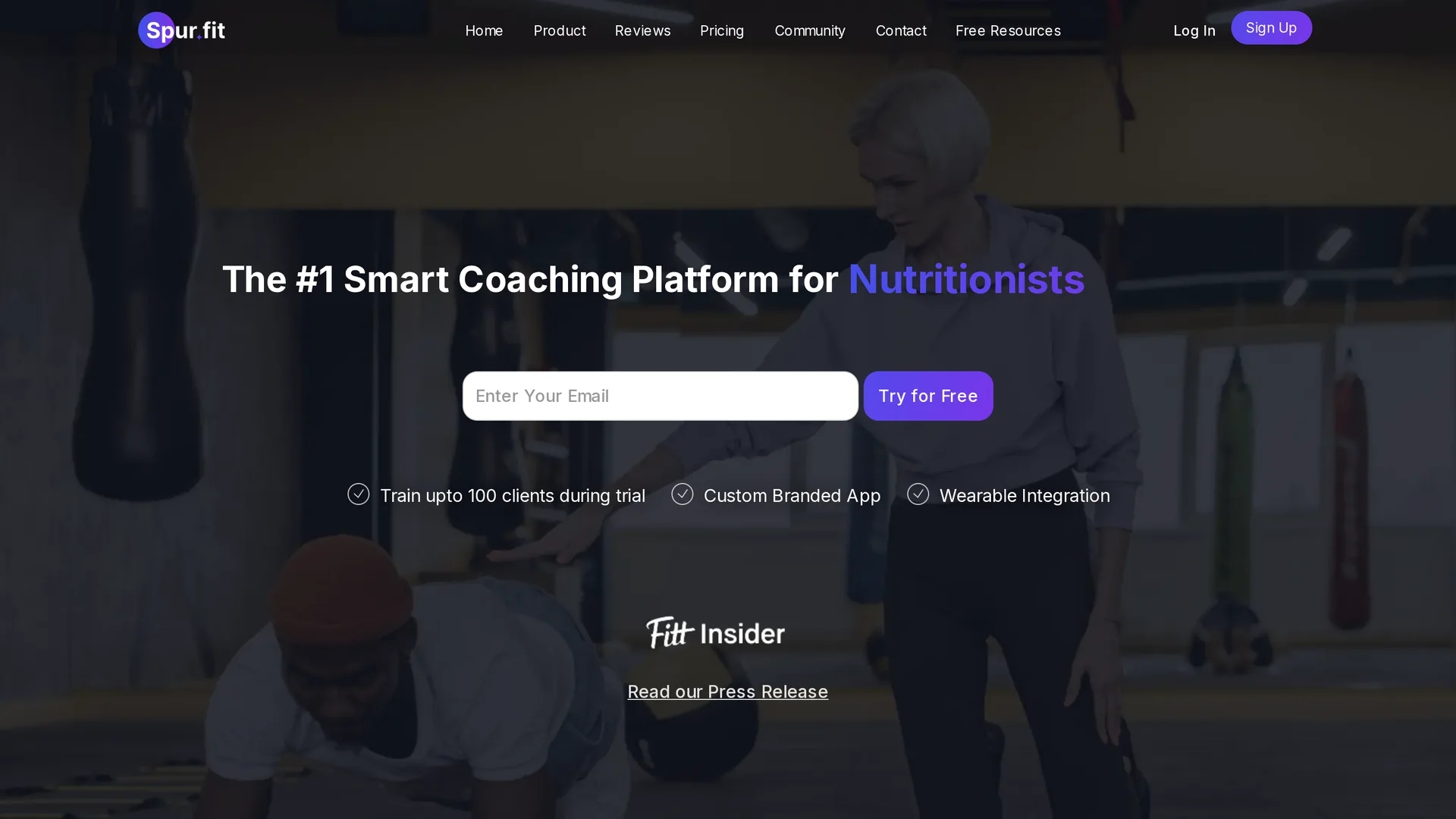 spur-fit homepage