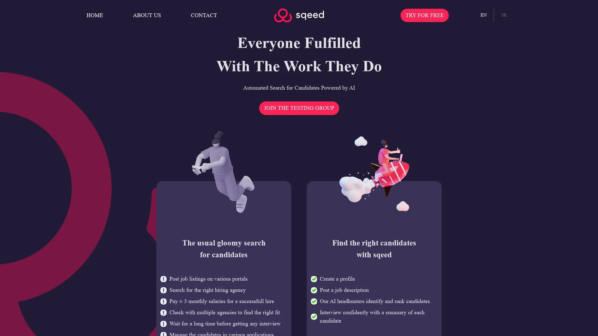 sqeed homepage