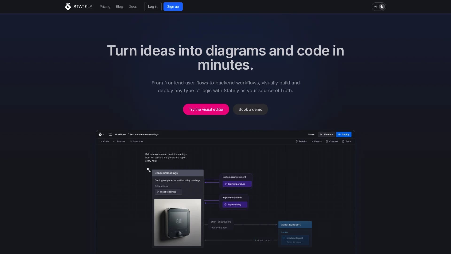stately-ai homepage