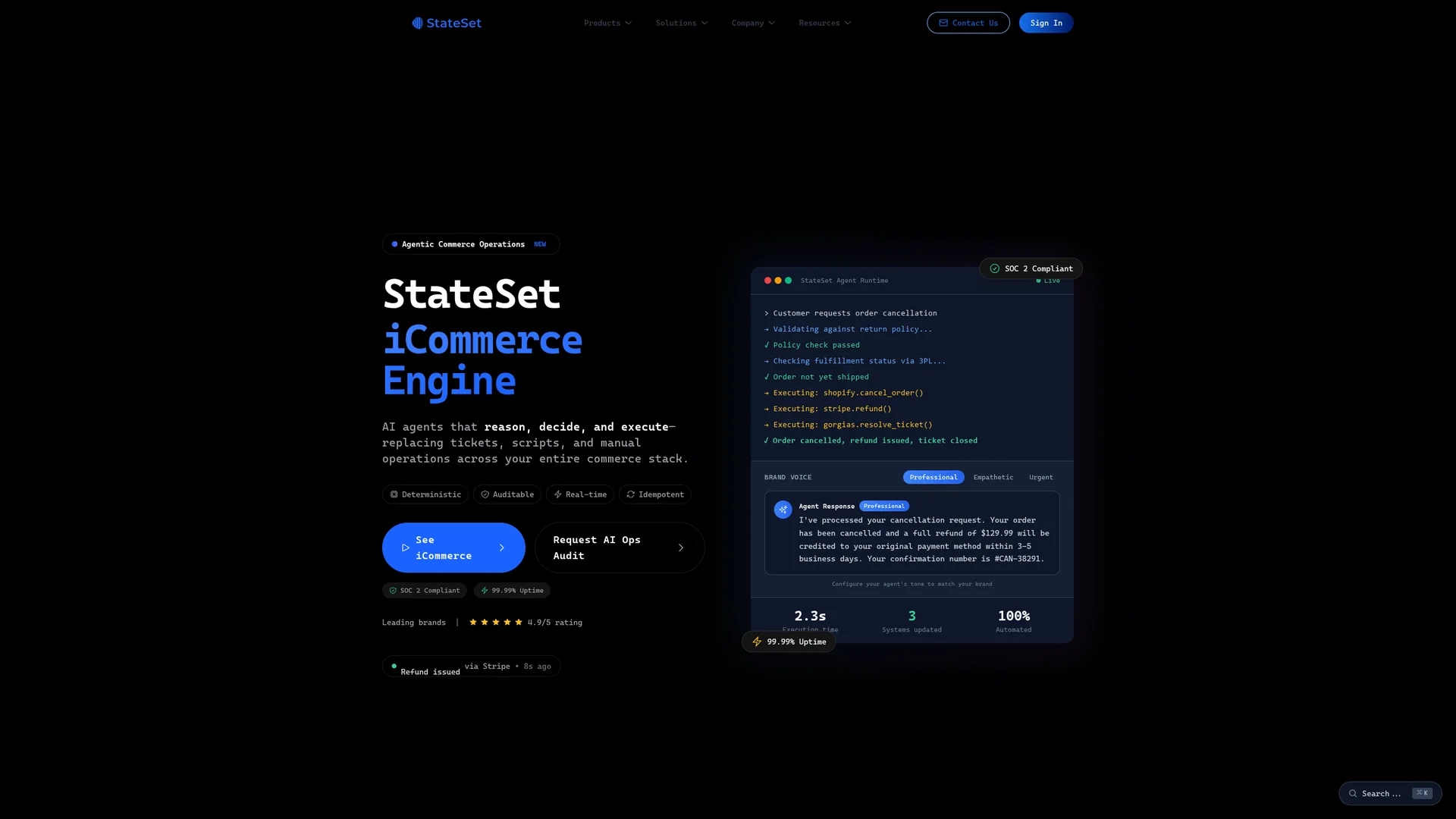 stateset-io homepage