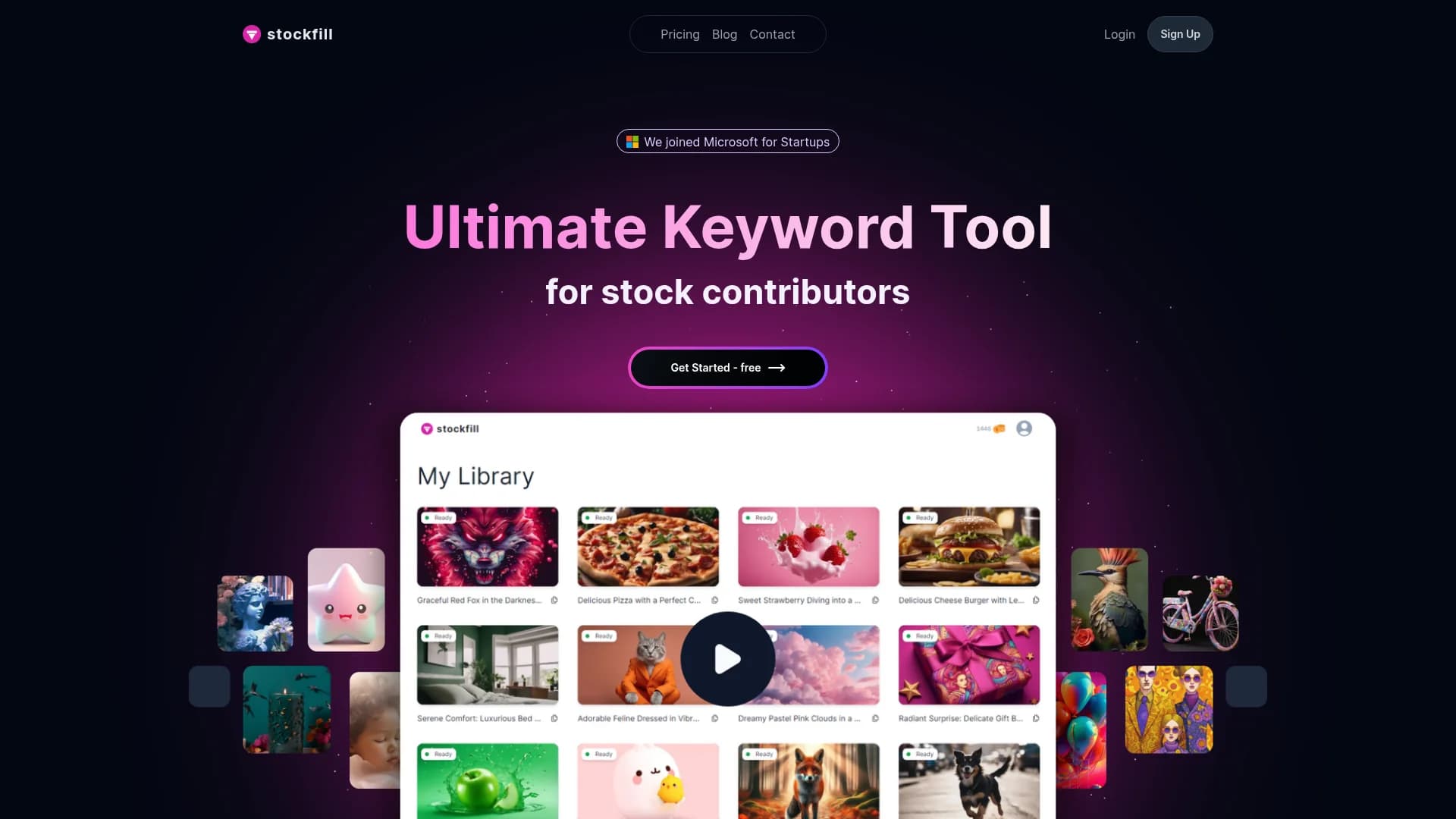 stockfill homepage