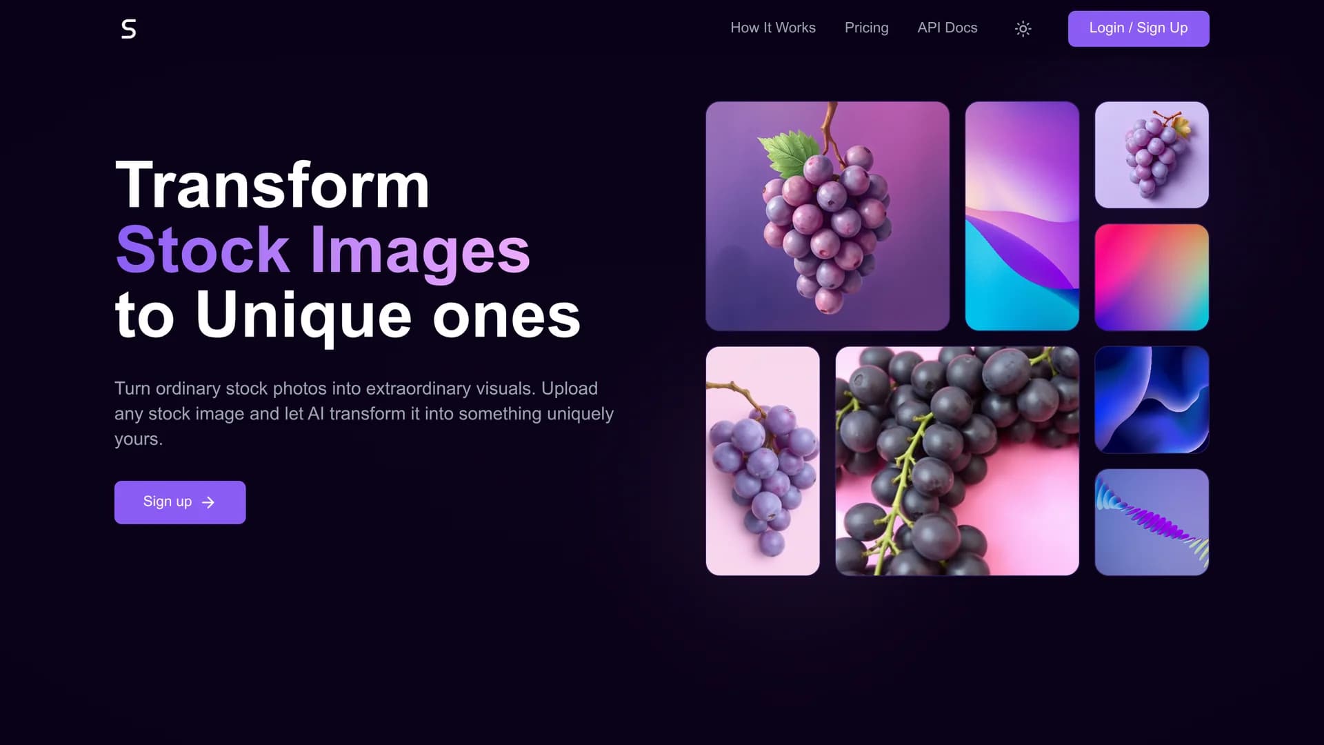 stockphoto homepage