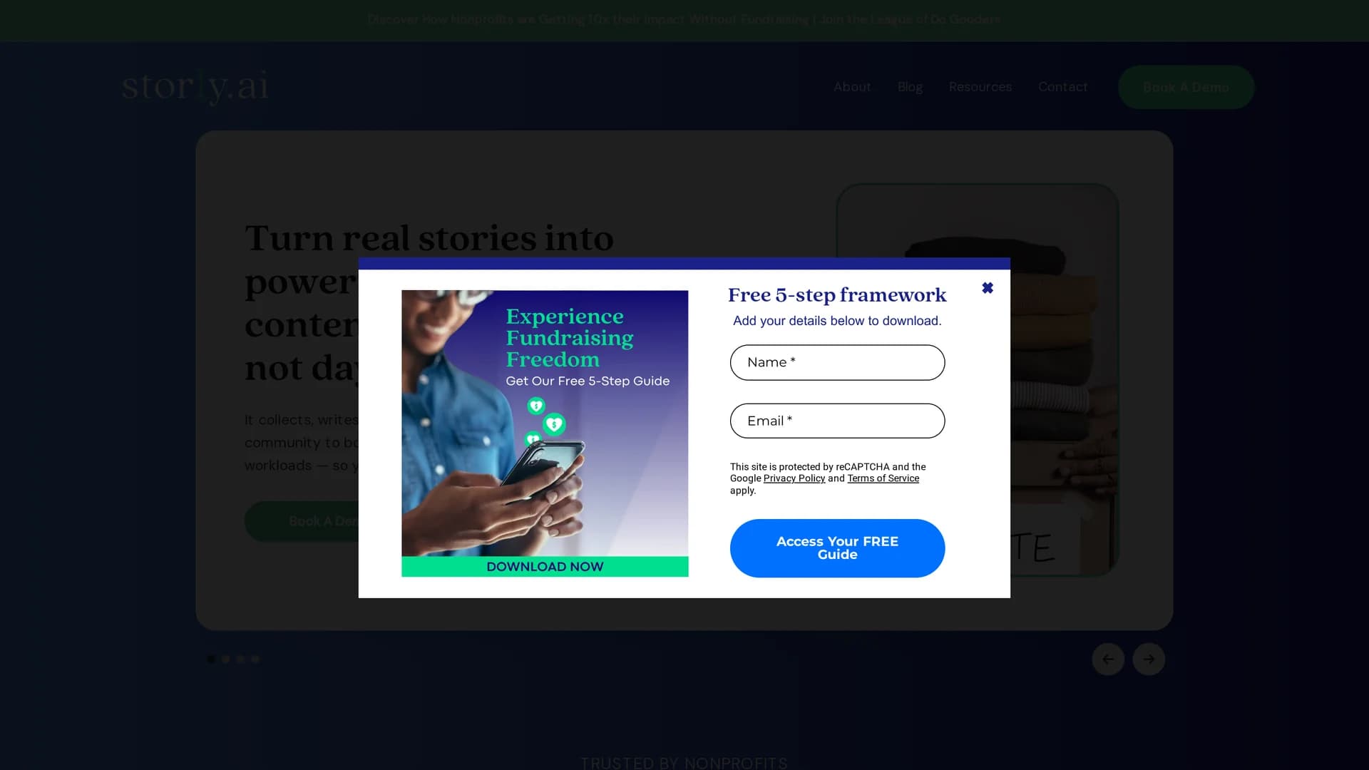 storly-ai homepage