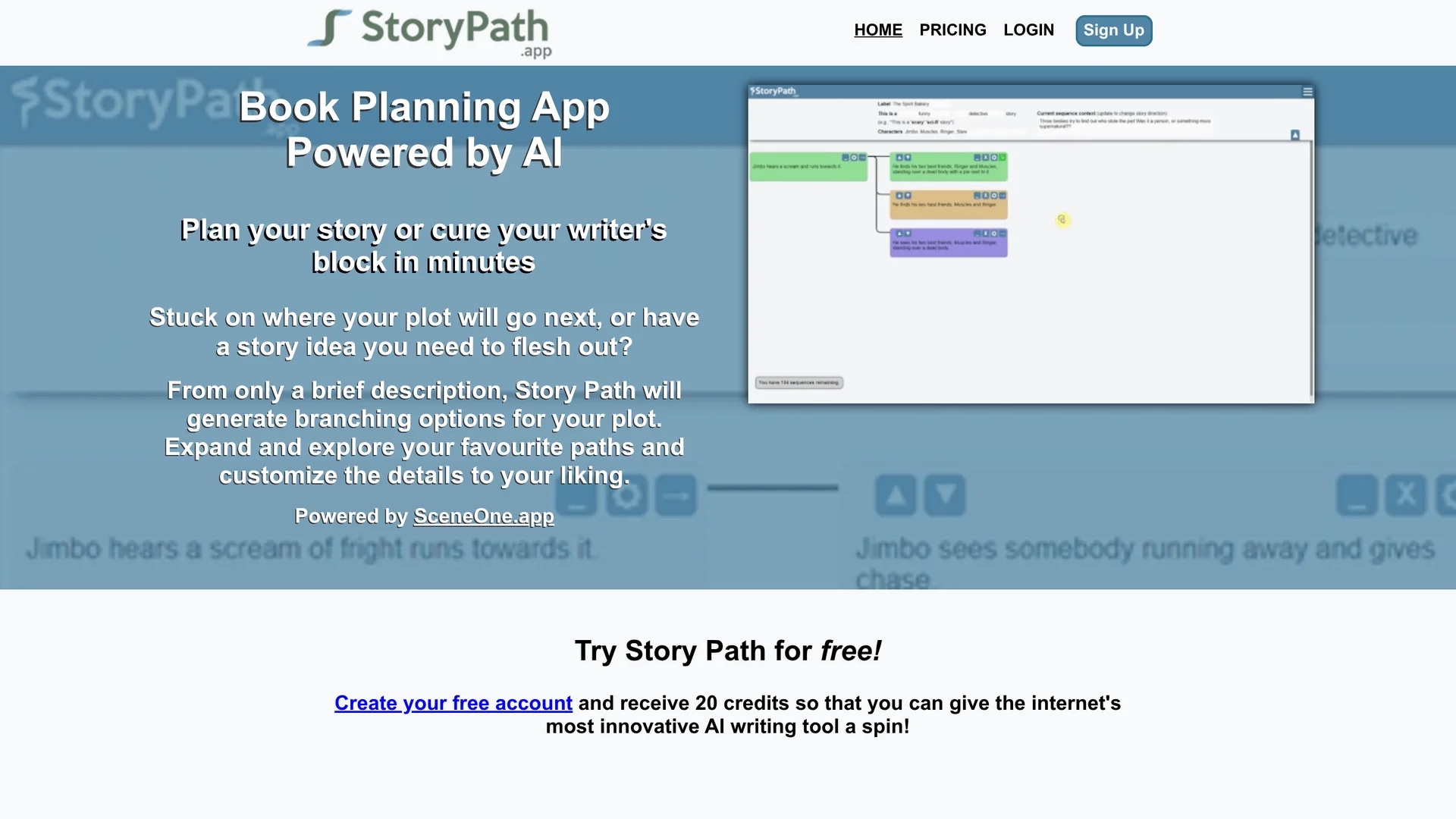 story-path homepage