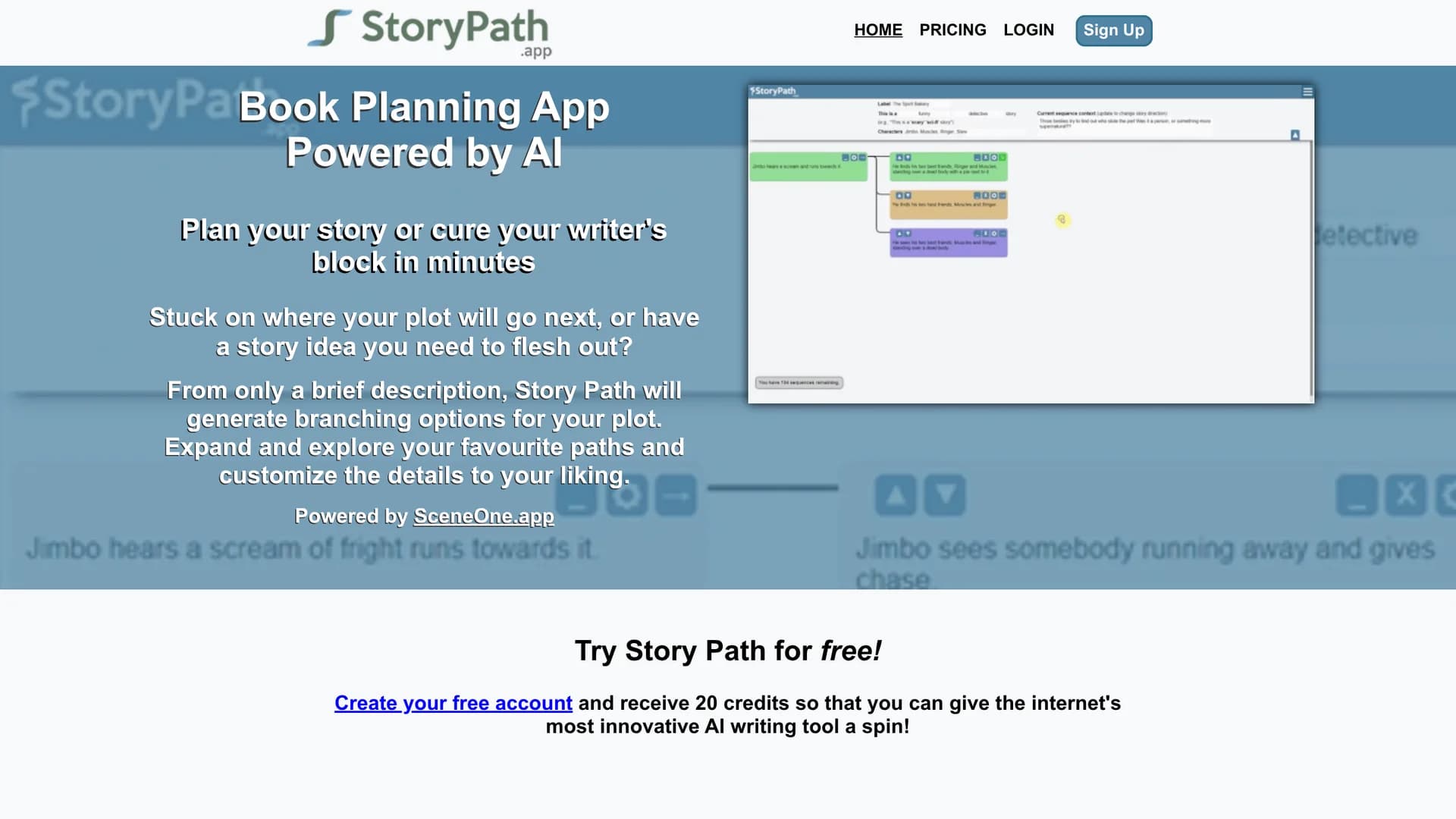 story-path homepage