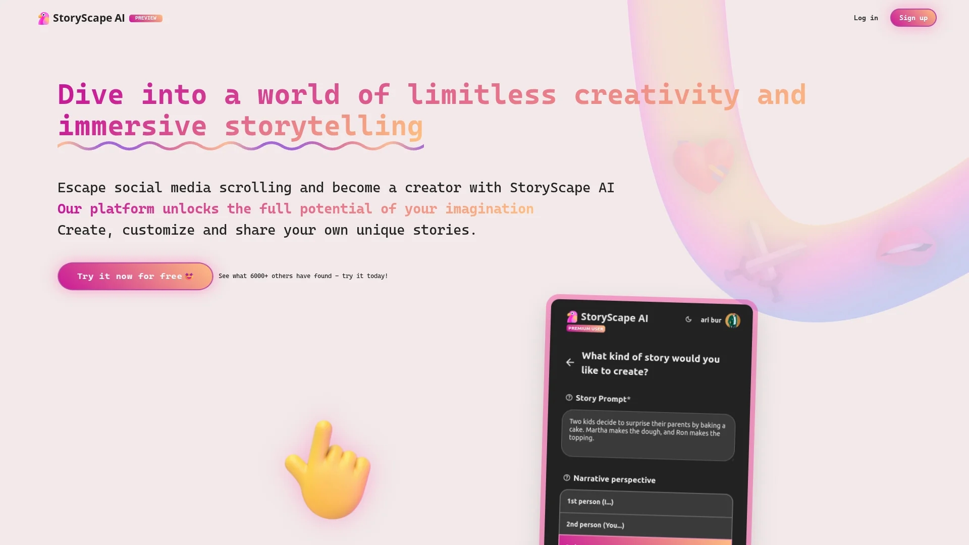 storyscape homepage