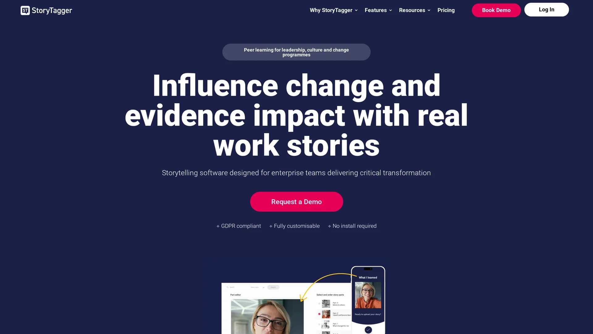 storytagger homepage