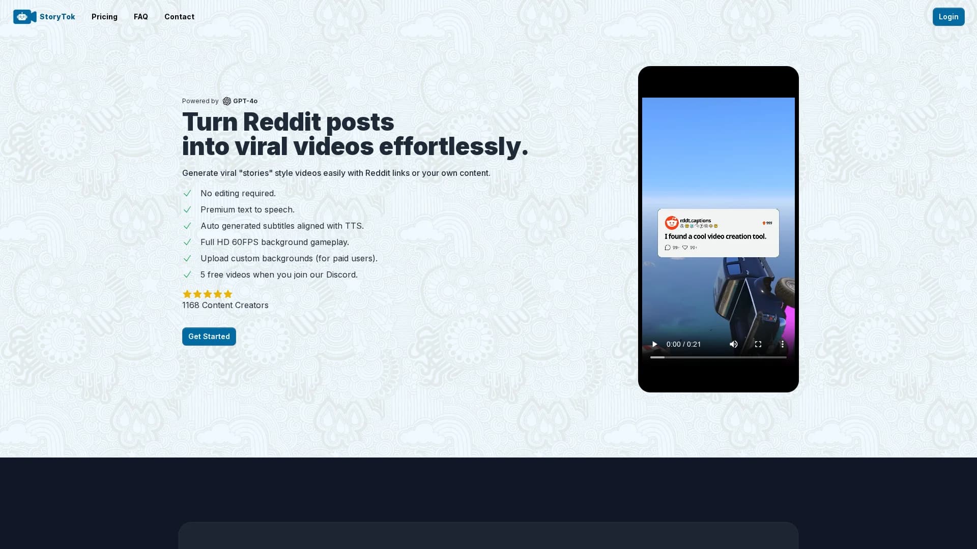 storytok homepage