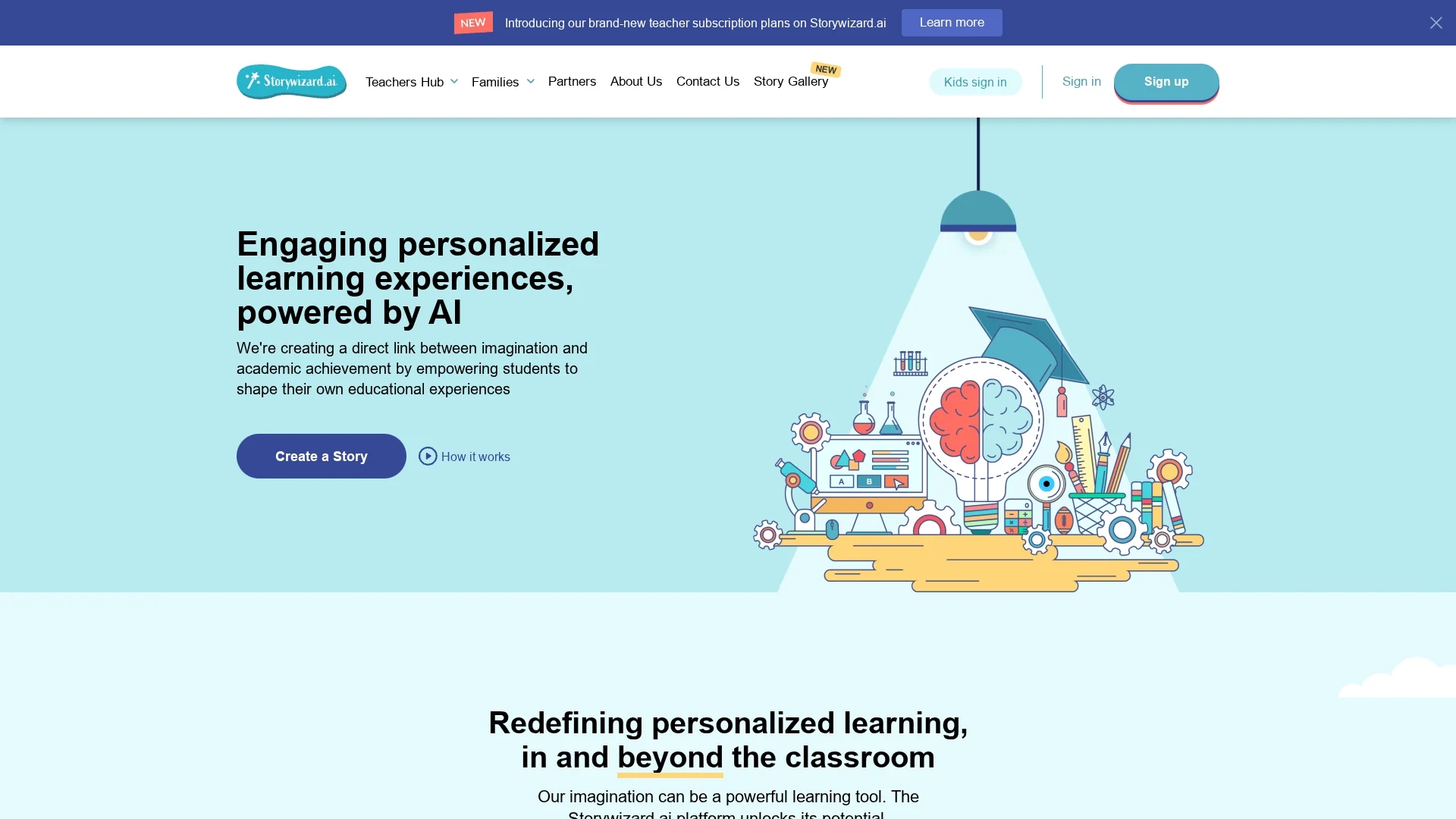storywizard homepage