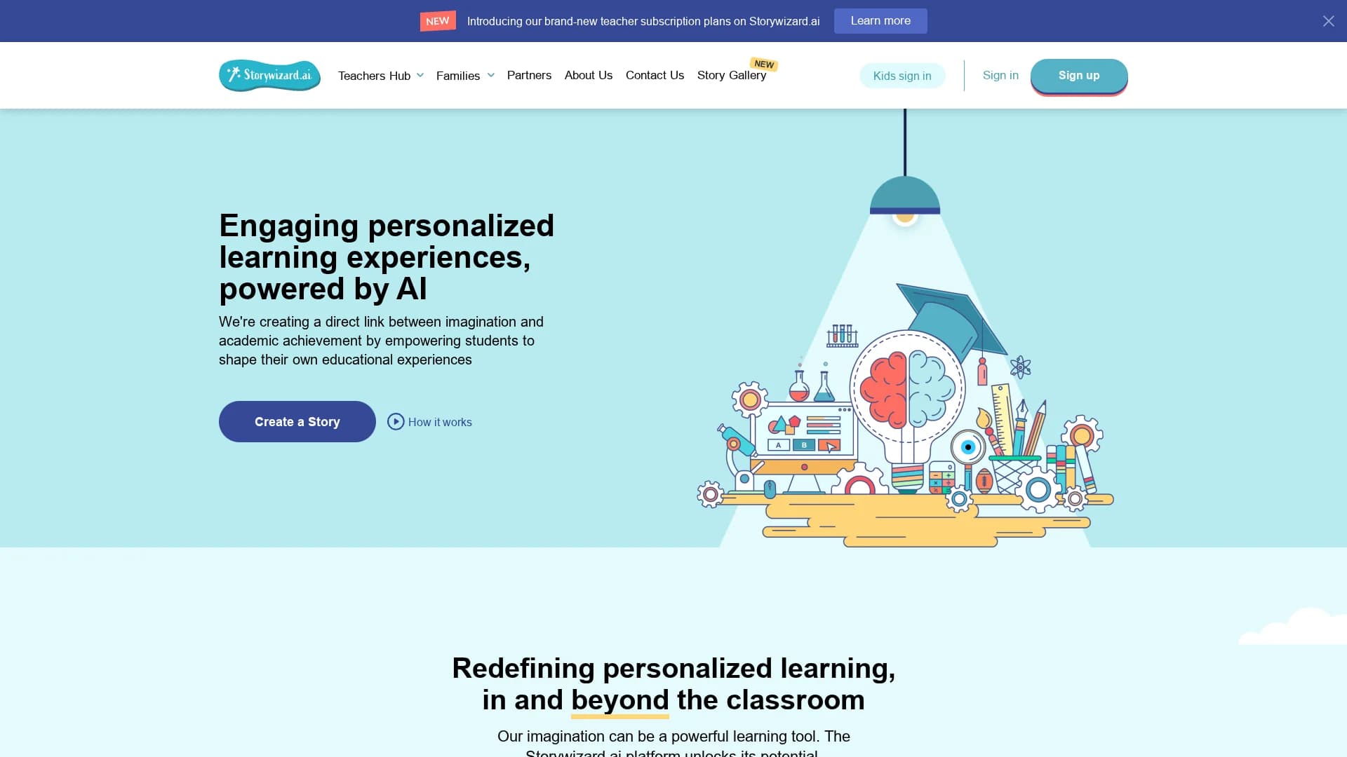 storywizard homepage