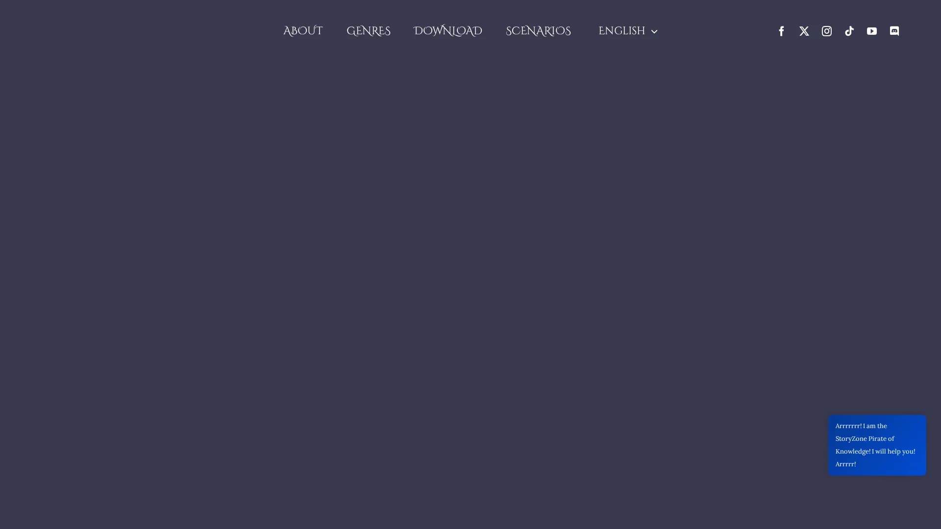 storyworld homepage