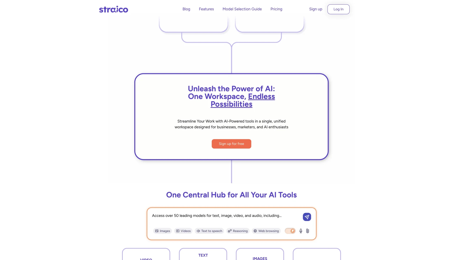 straico homepage