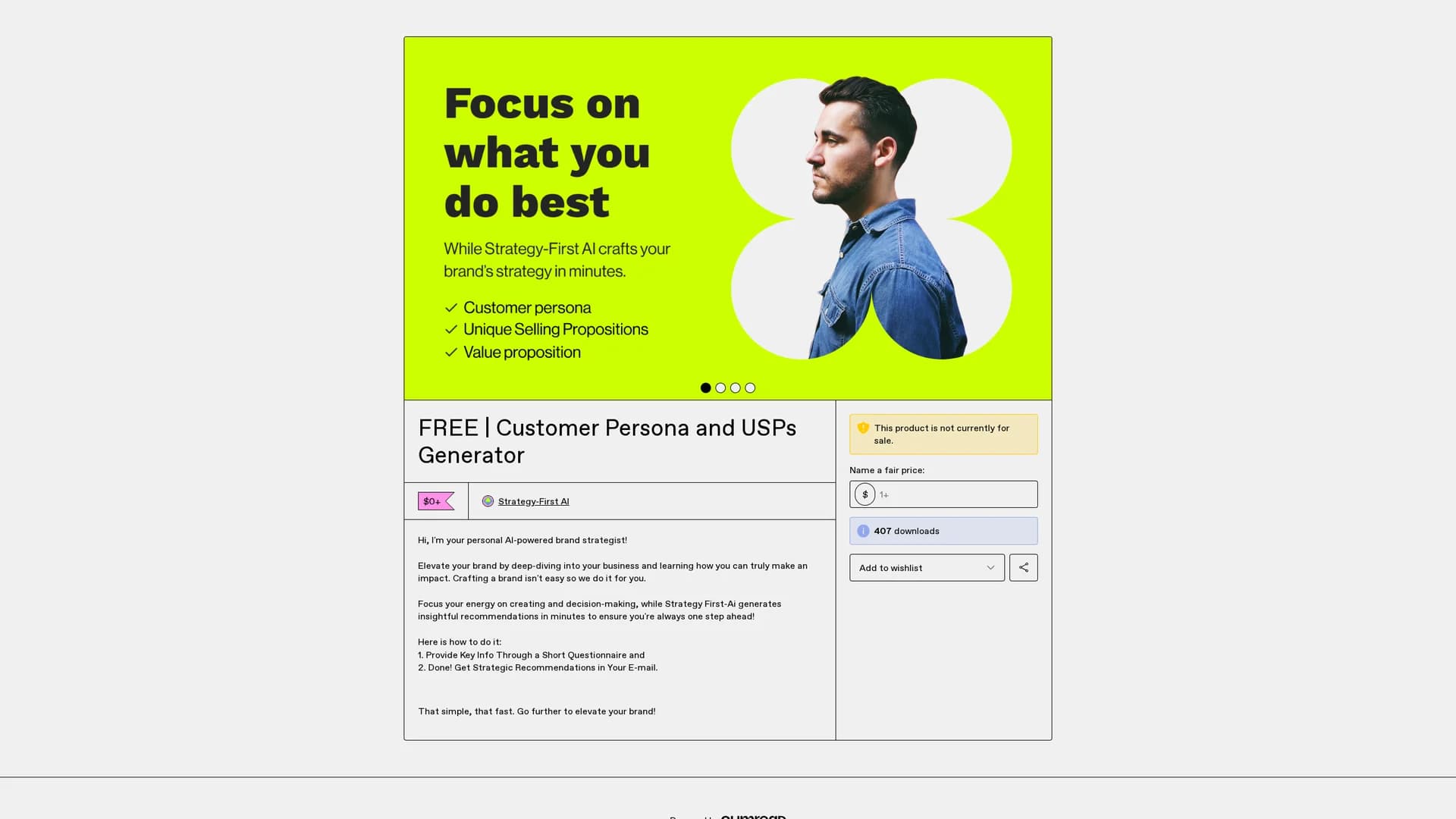 strategy-first-ai homepage
