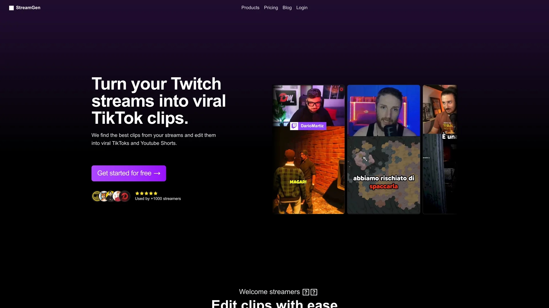 streamgen homepage