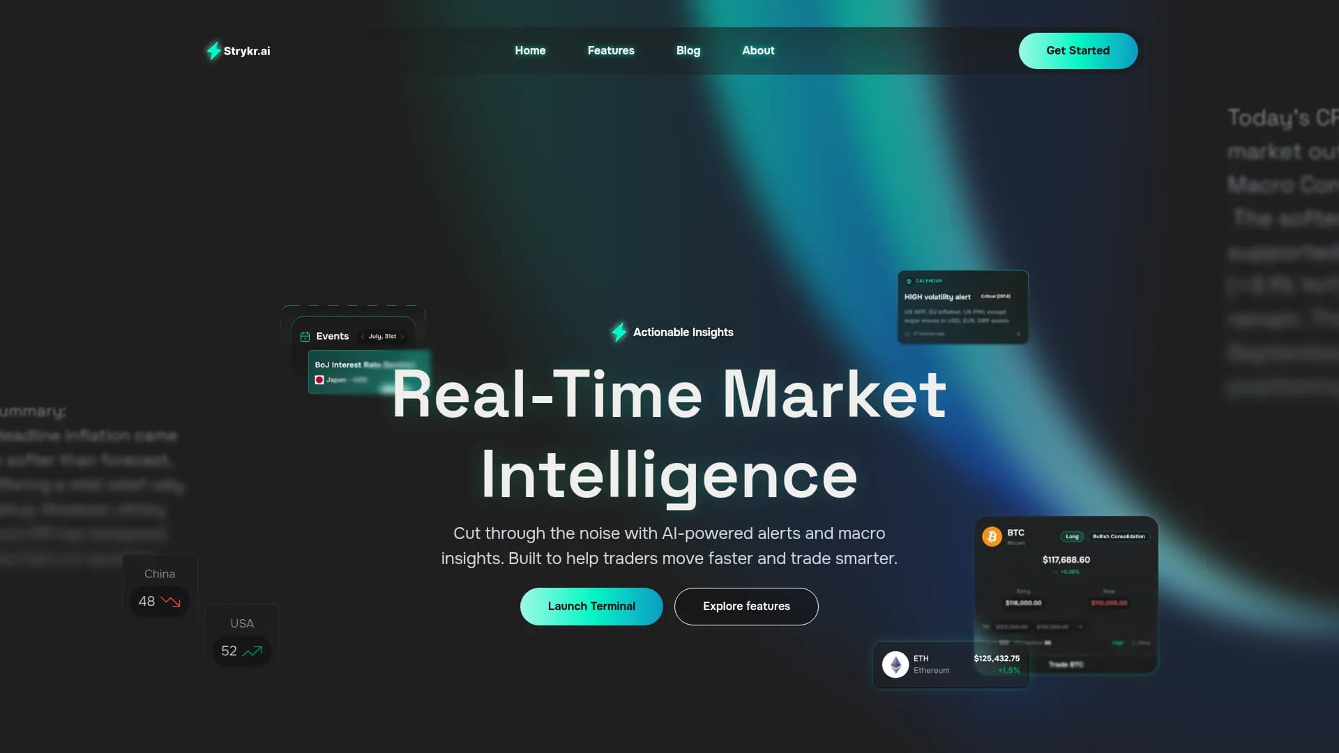 strykr-ai homepage