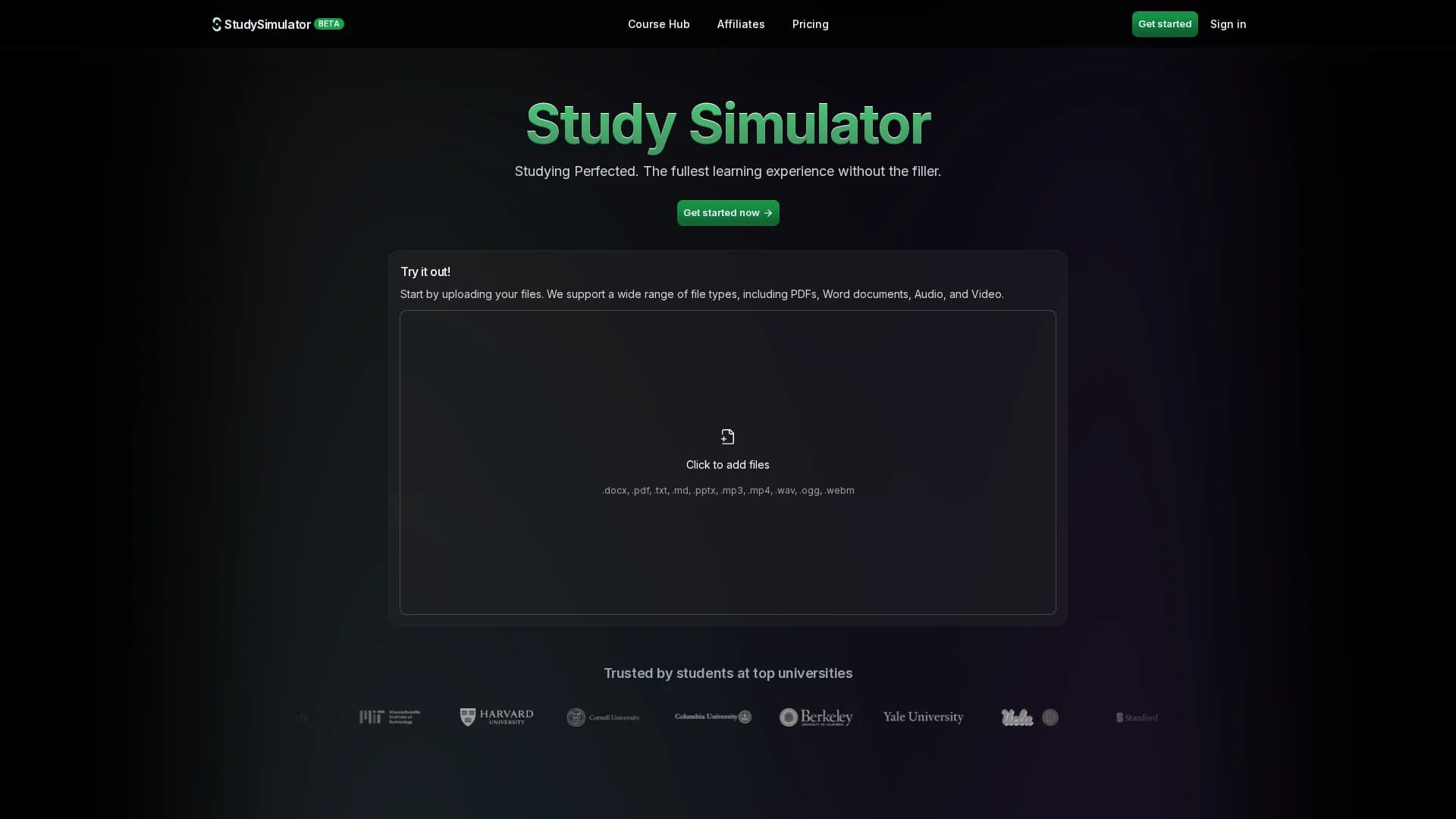 study-sim homepage