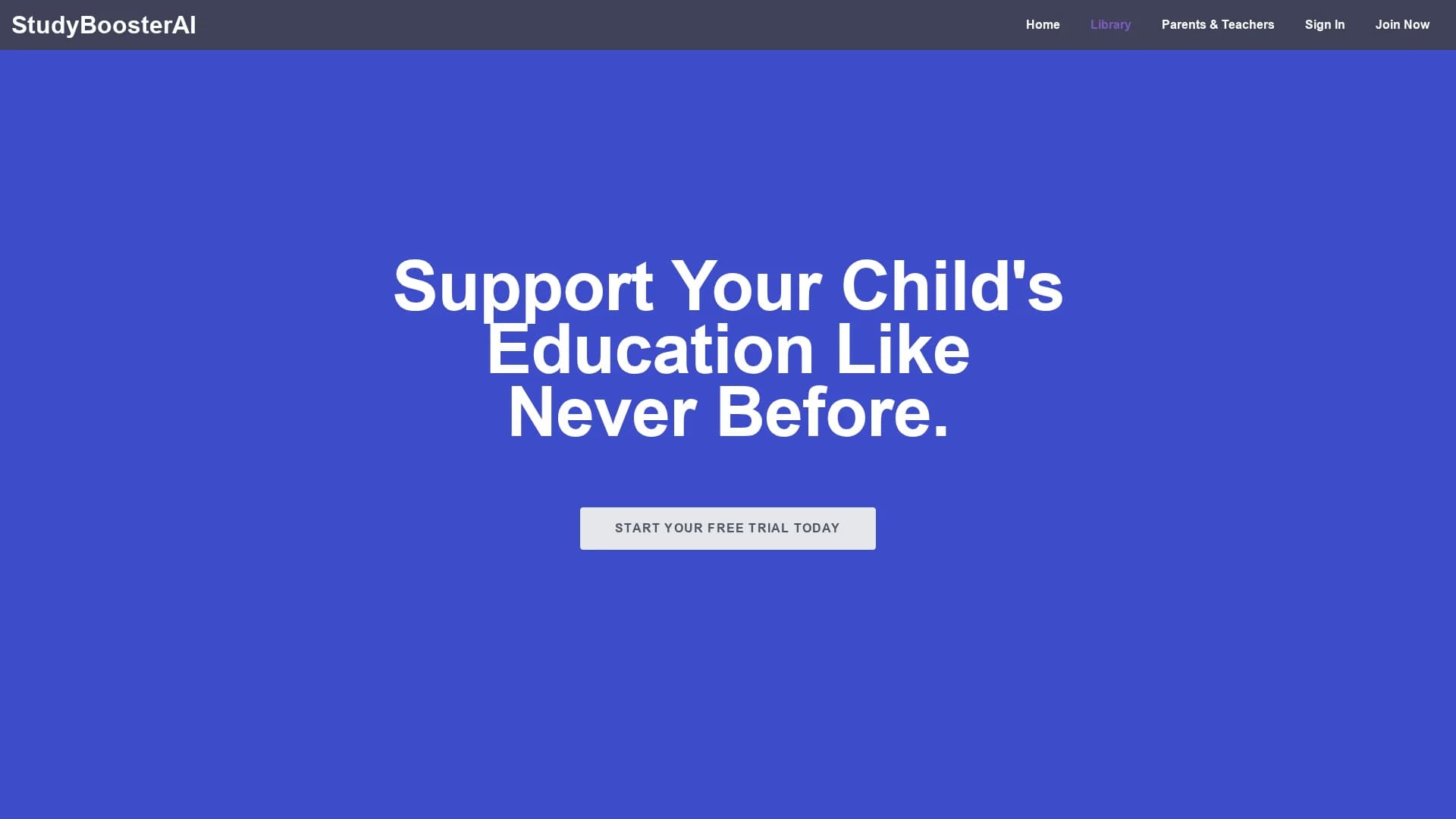 studyboosterai homepage