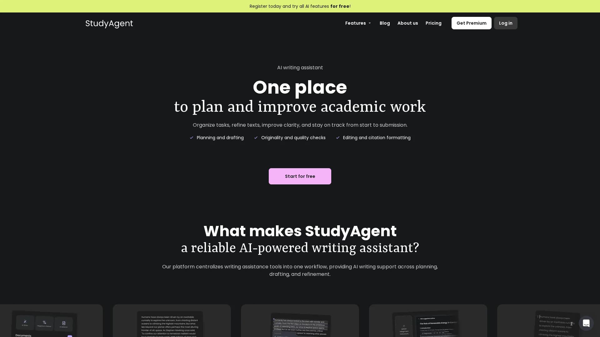 studypro homepage