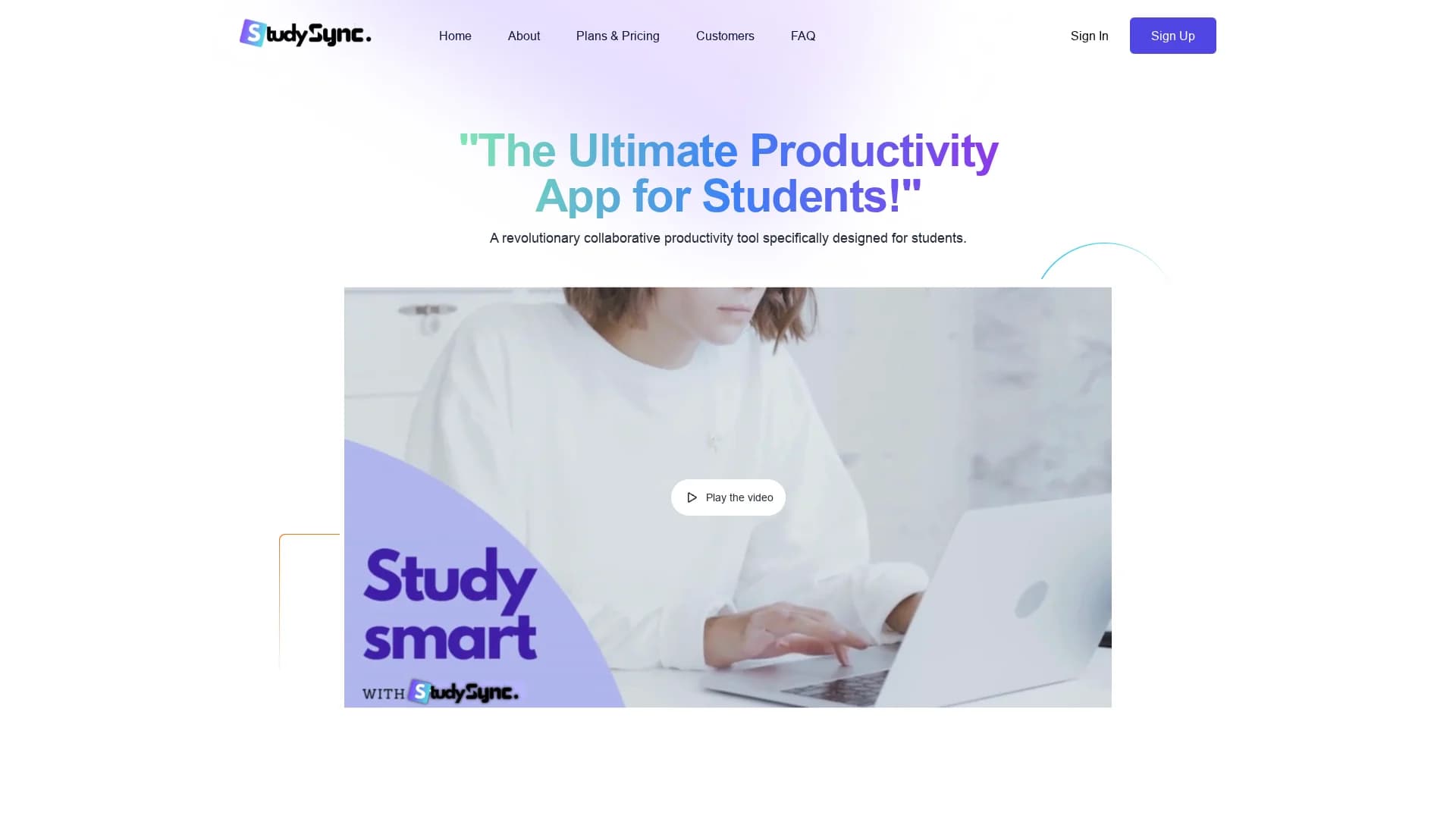 studysync homepage