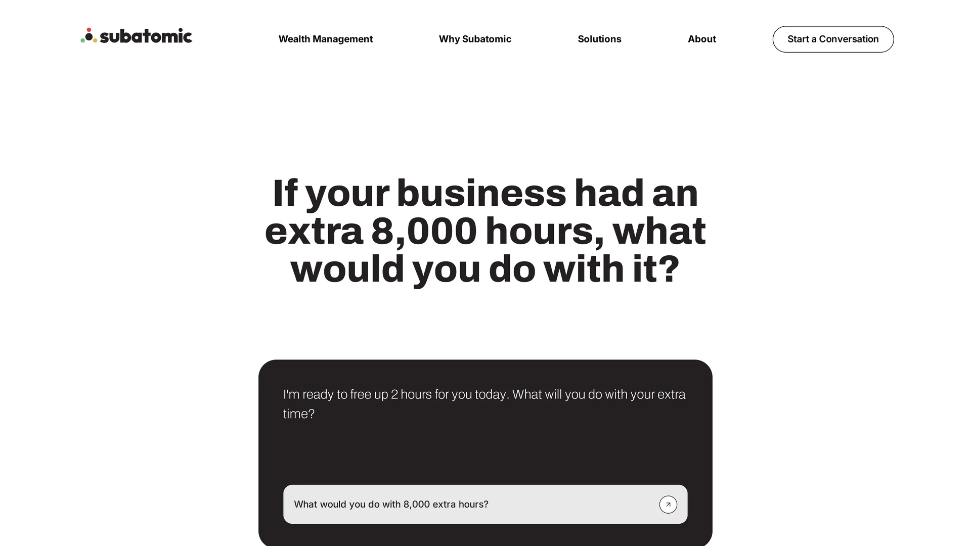 subatomic homepage