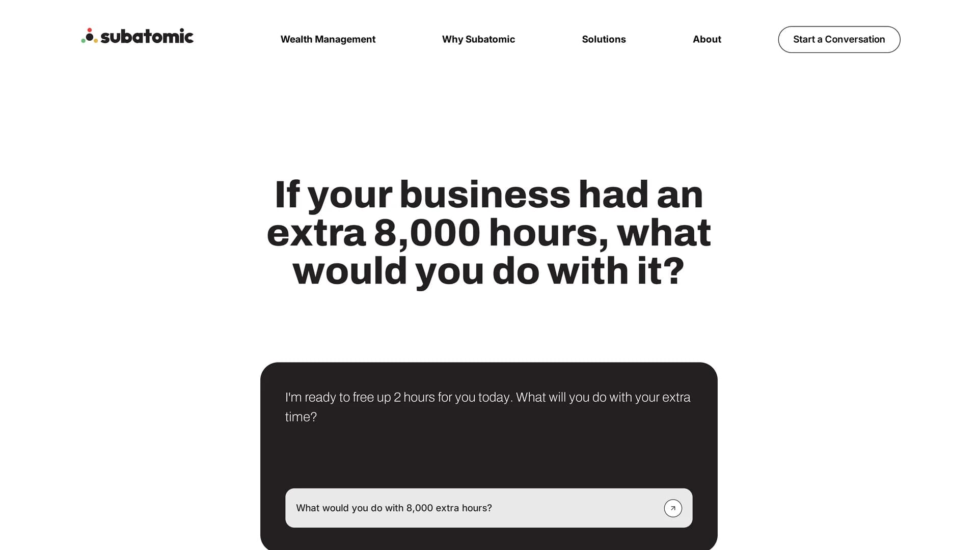 subatomic homepage