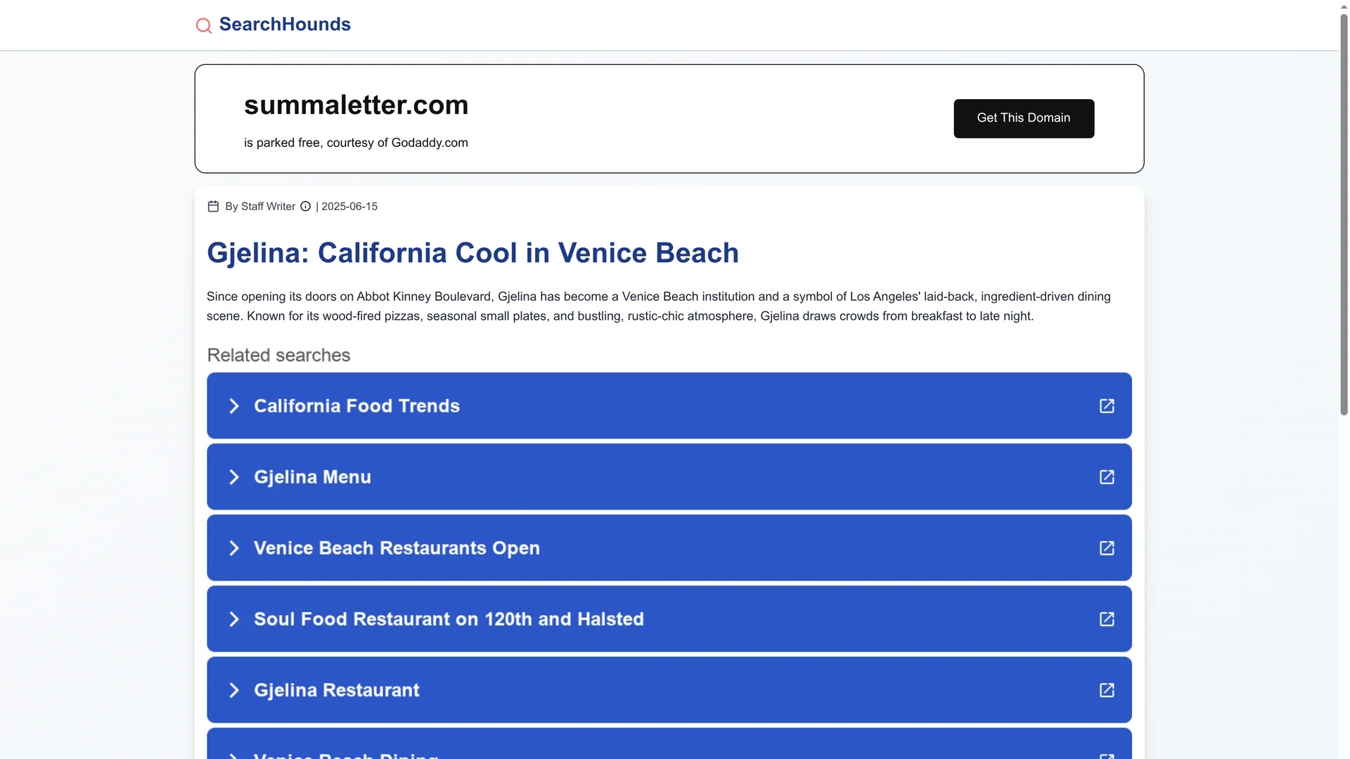 summaletter homepage