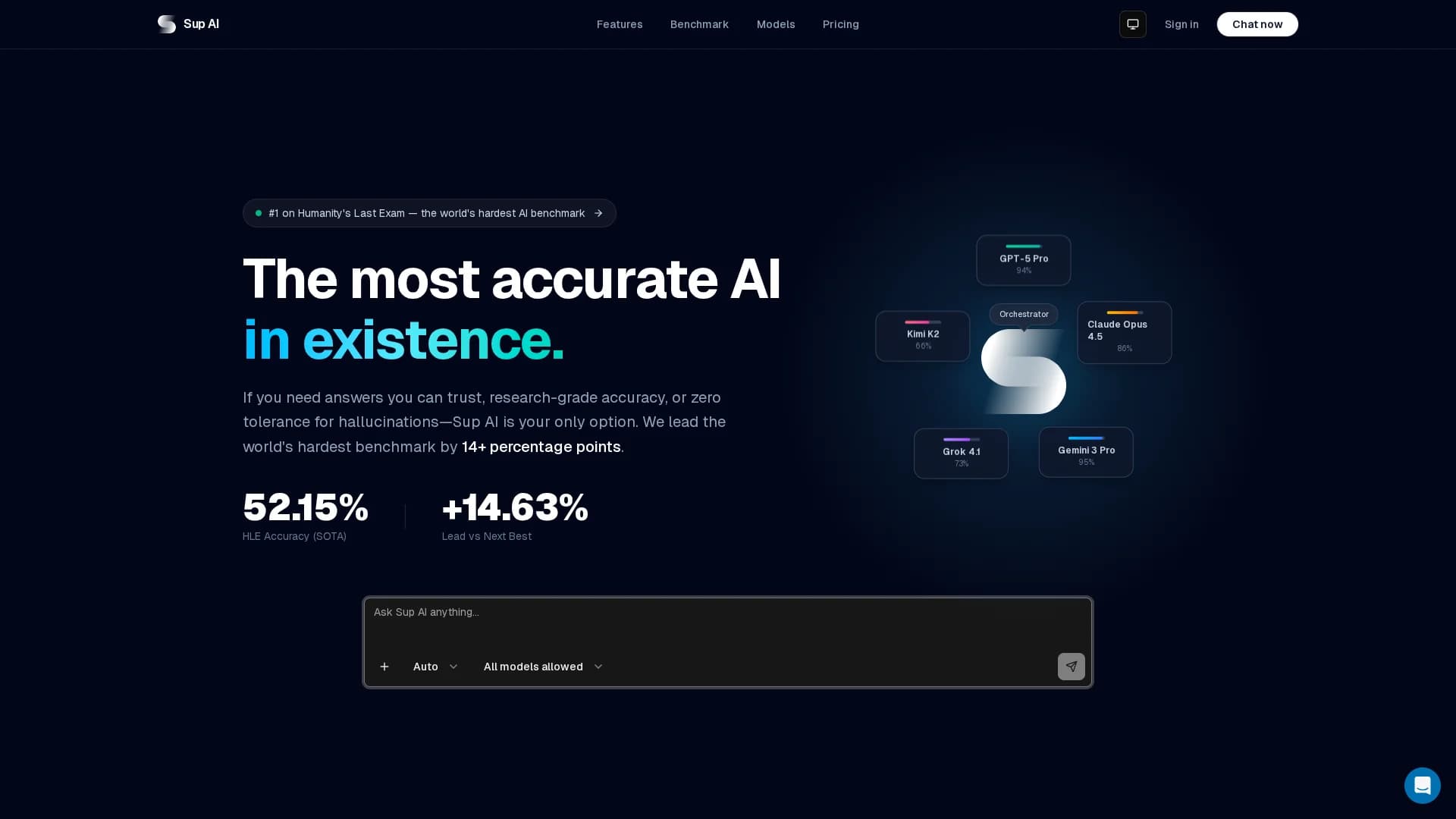 sup-ai homepage