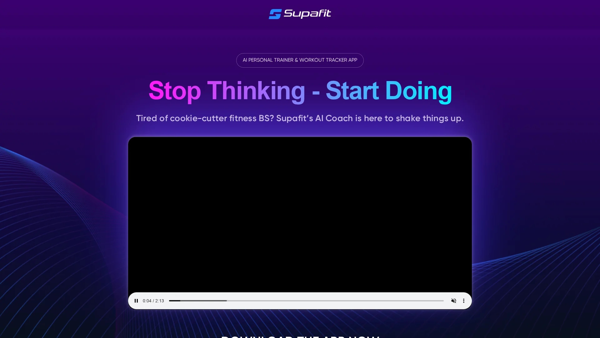 supafit homepage