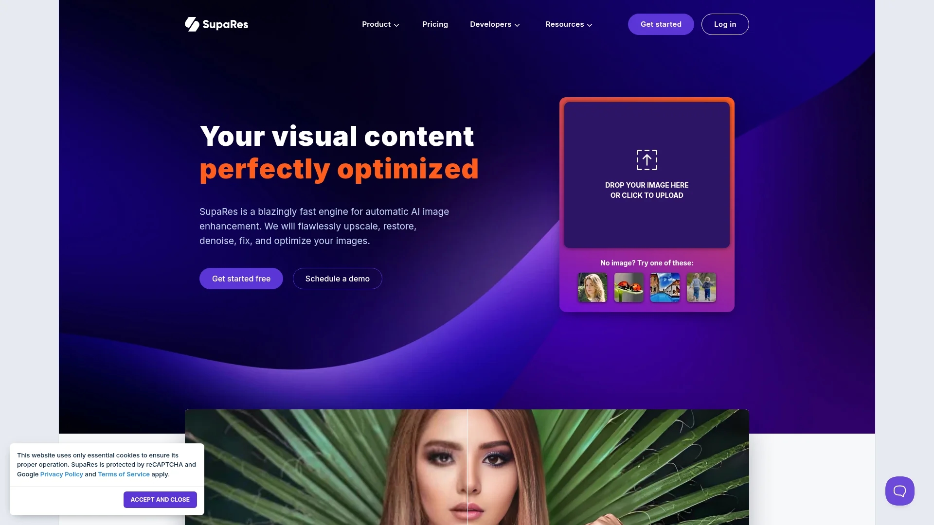 supares homepage