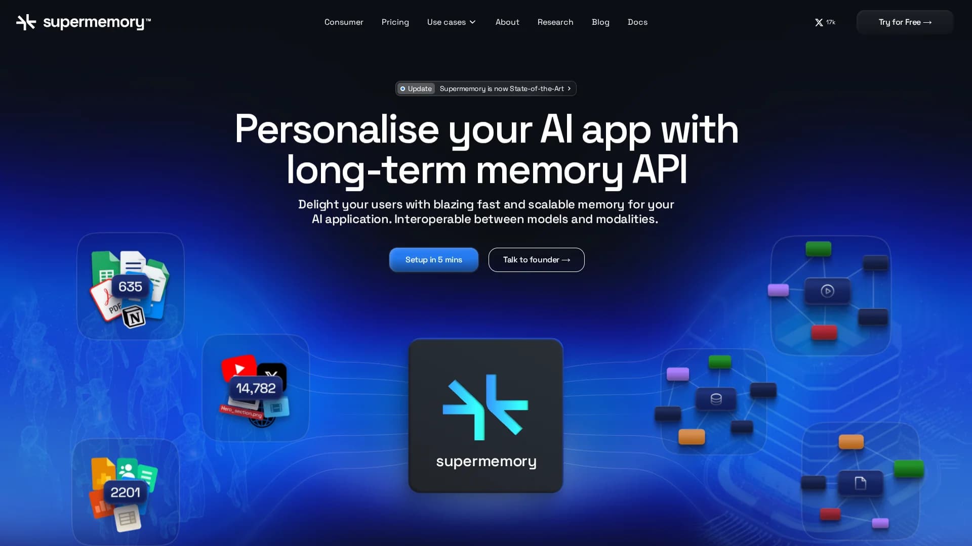 super-memory-ai homepage