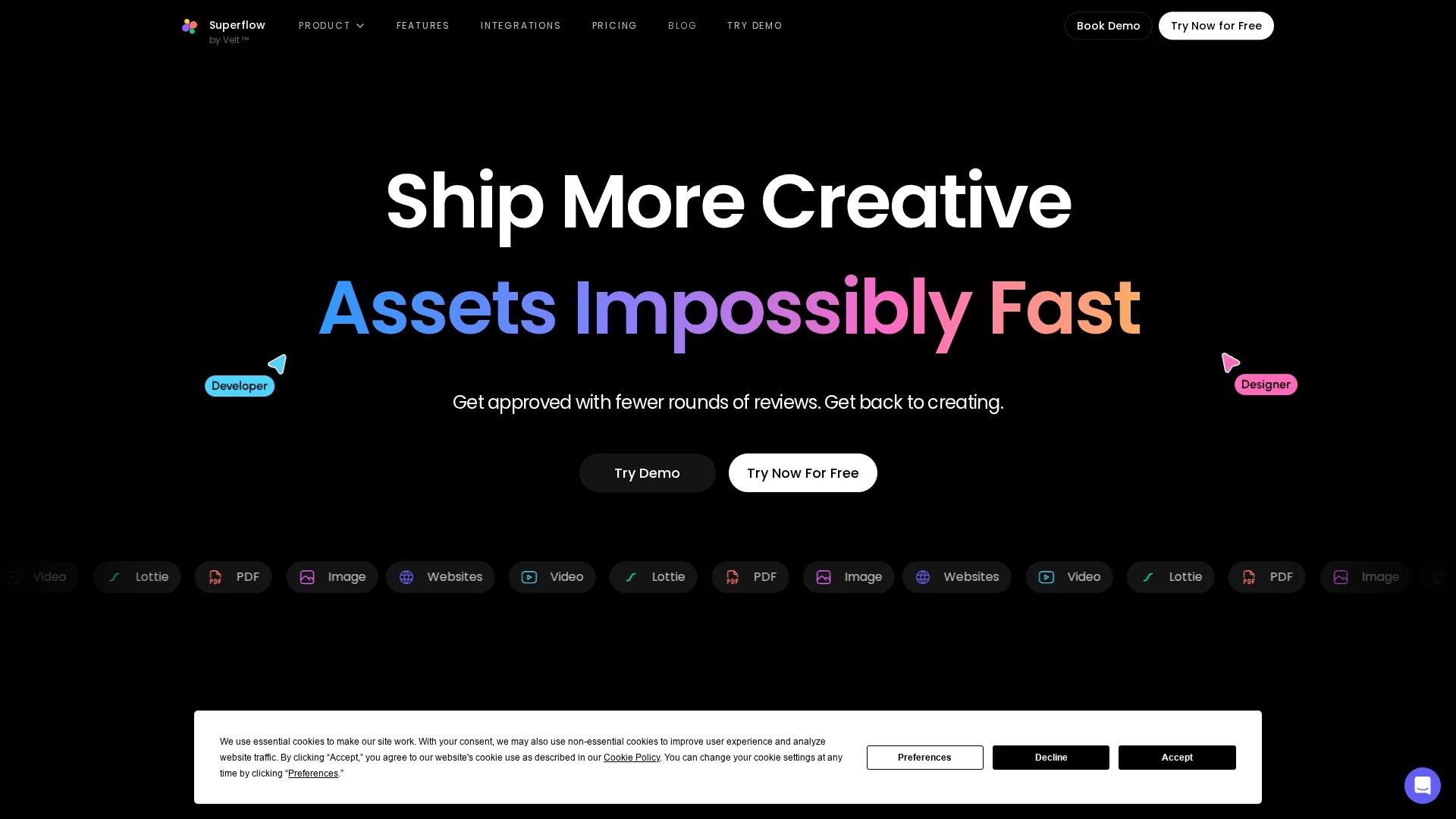 superflow-annotate-live-websites homepage