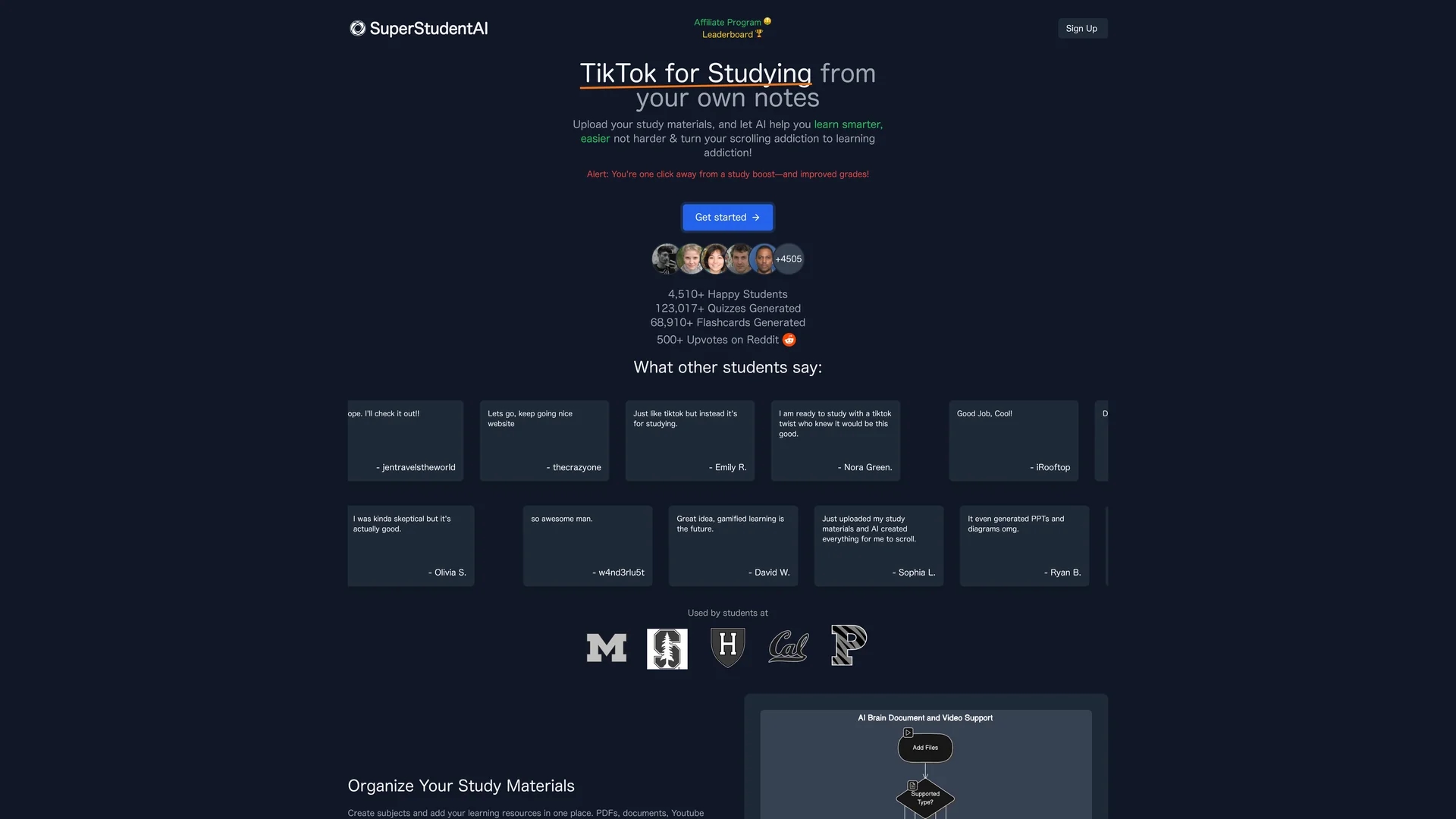 superstudentai homepage