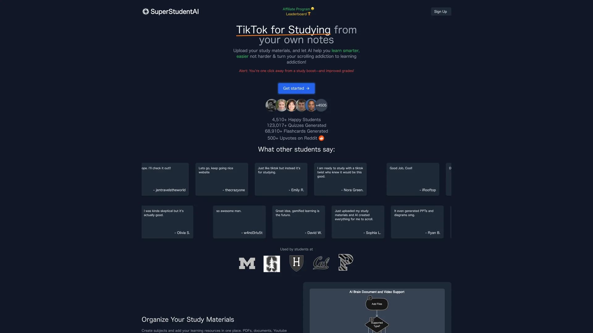 superstudentai homepage