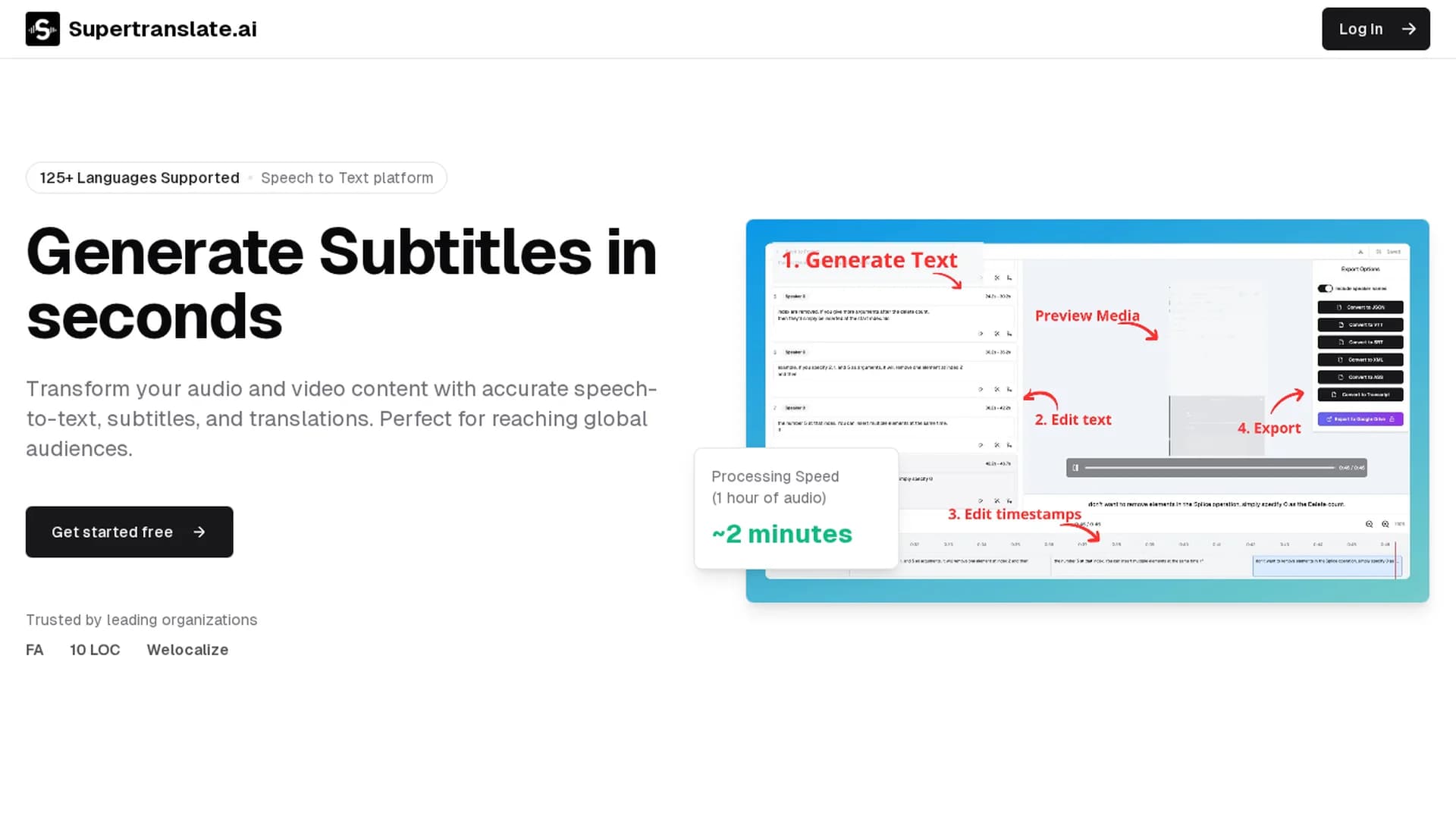 supertranslate homepage