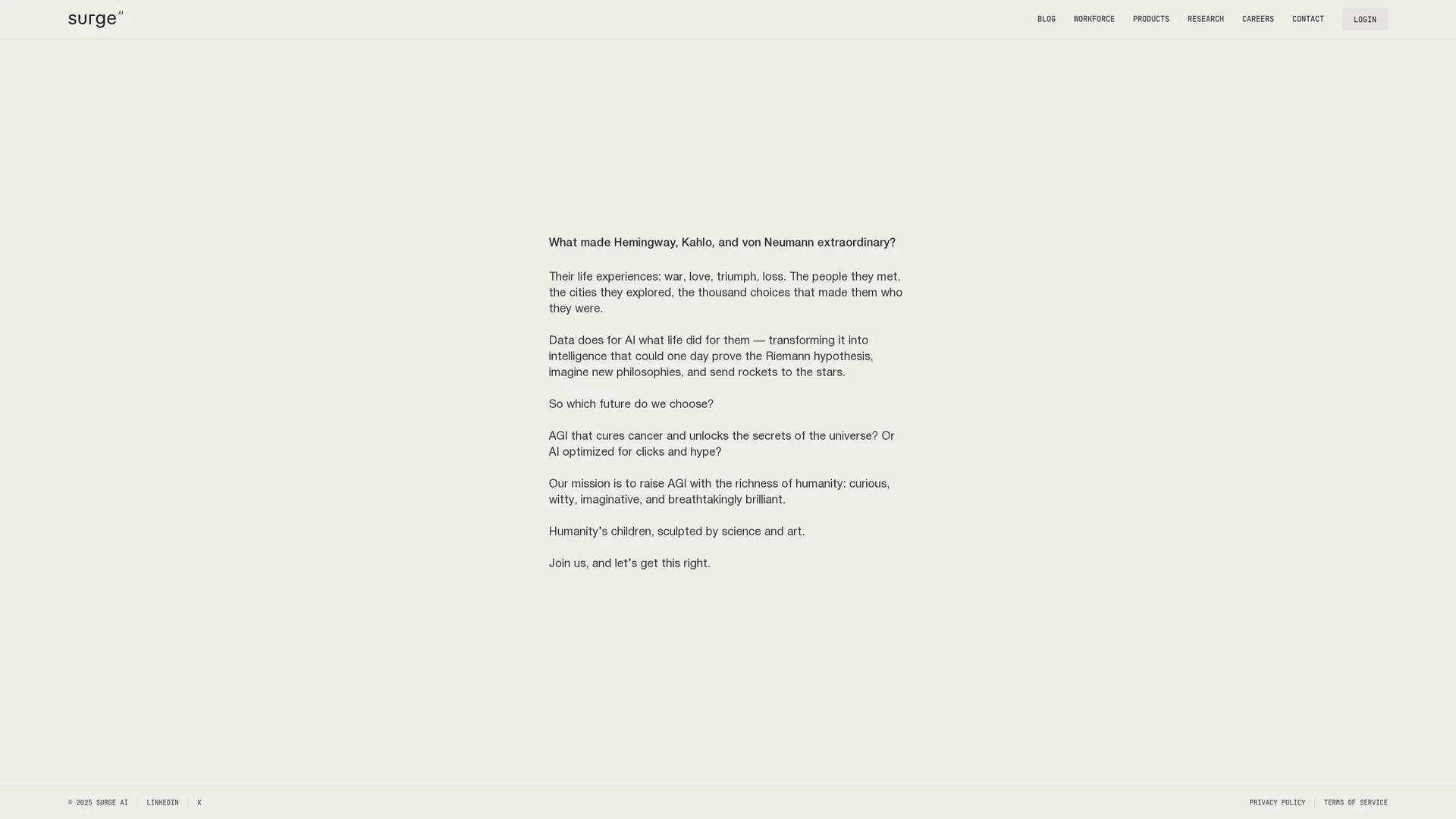 surgehq-ai homepage