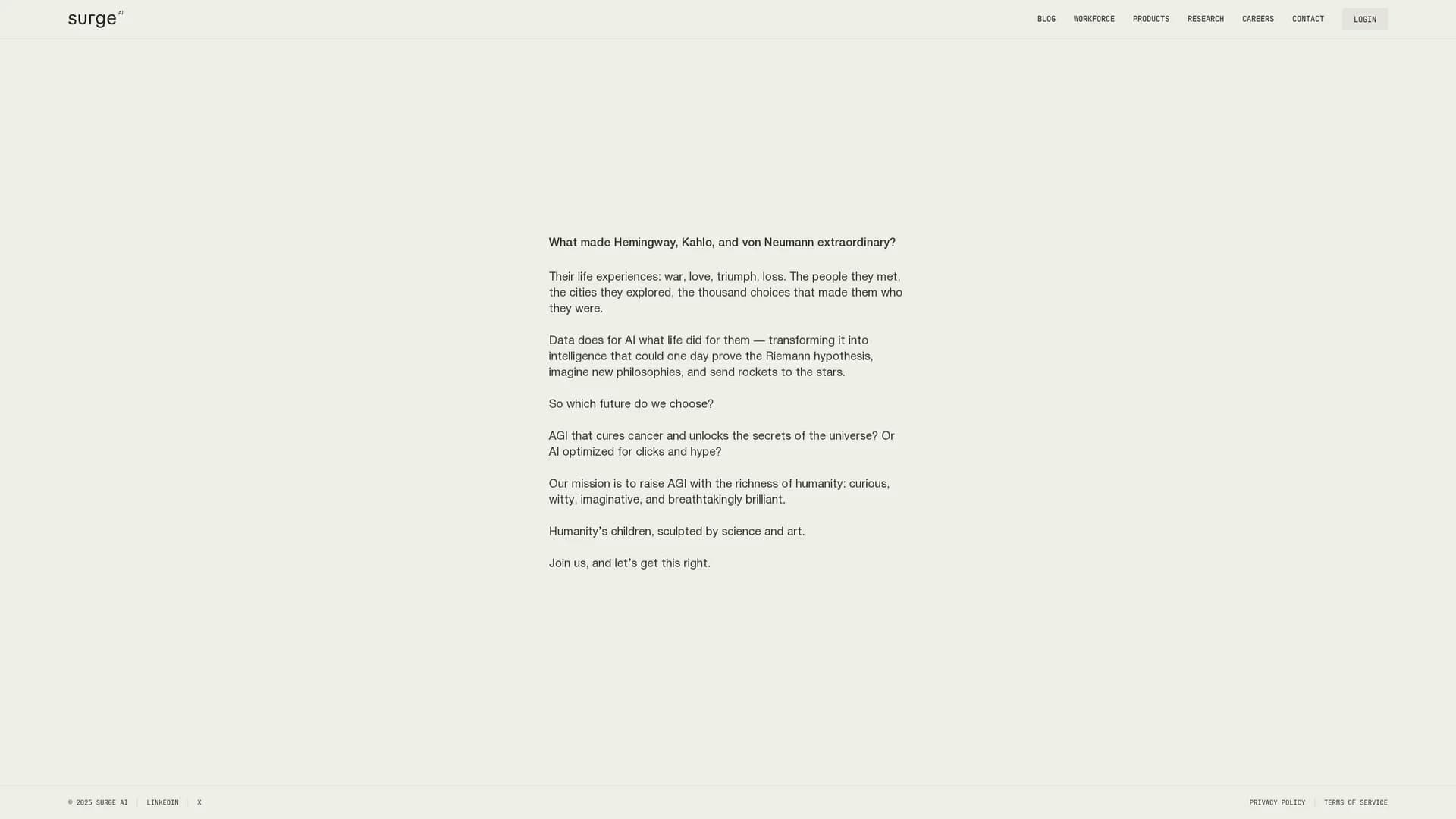 surgehq-ai homepage
