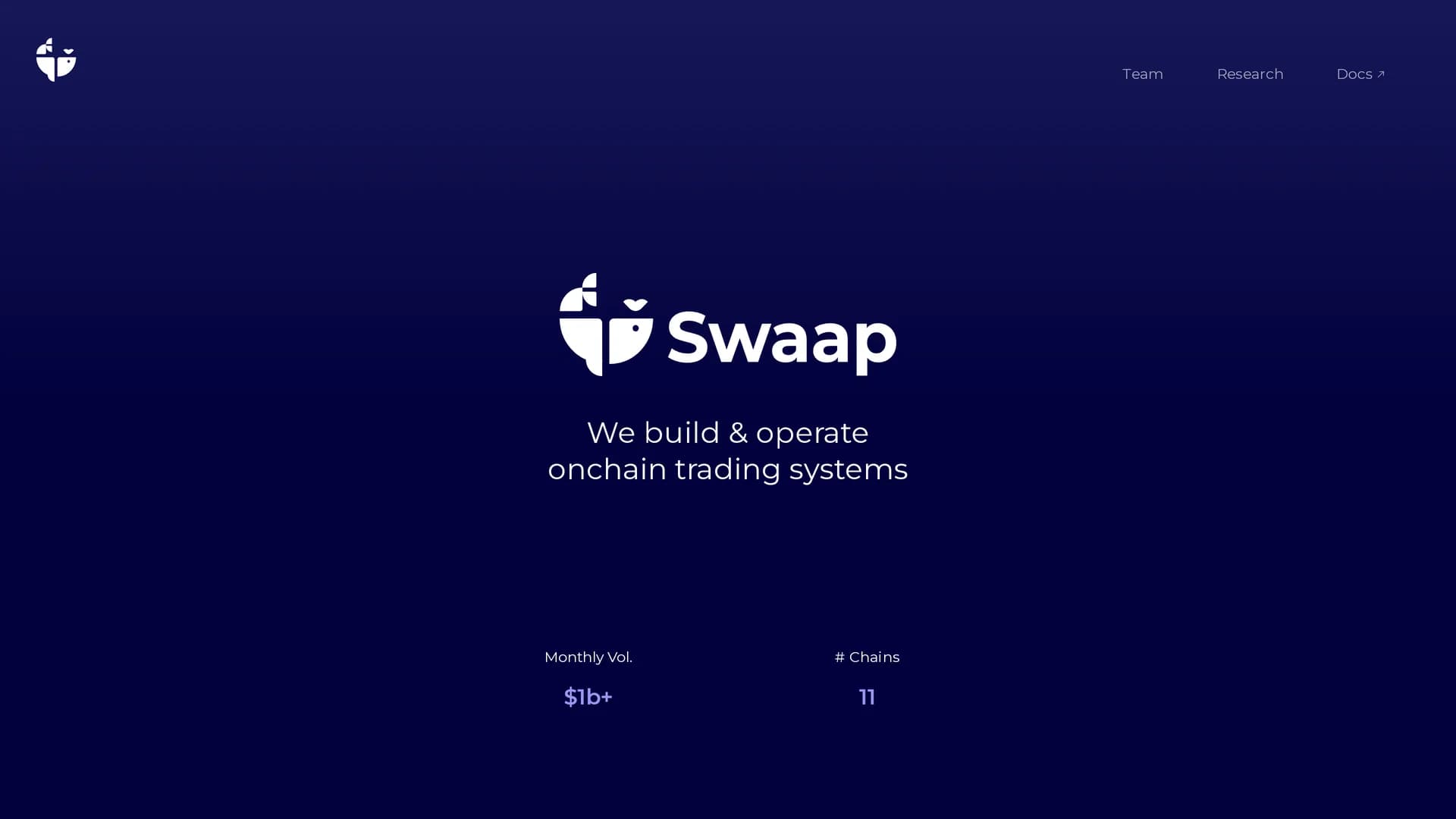 swaap-v2 homepage