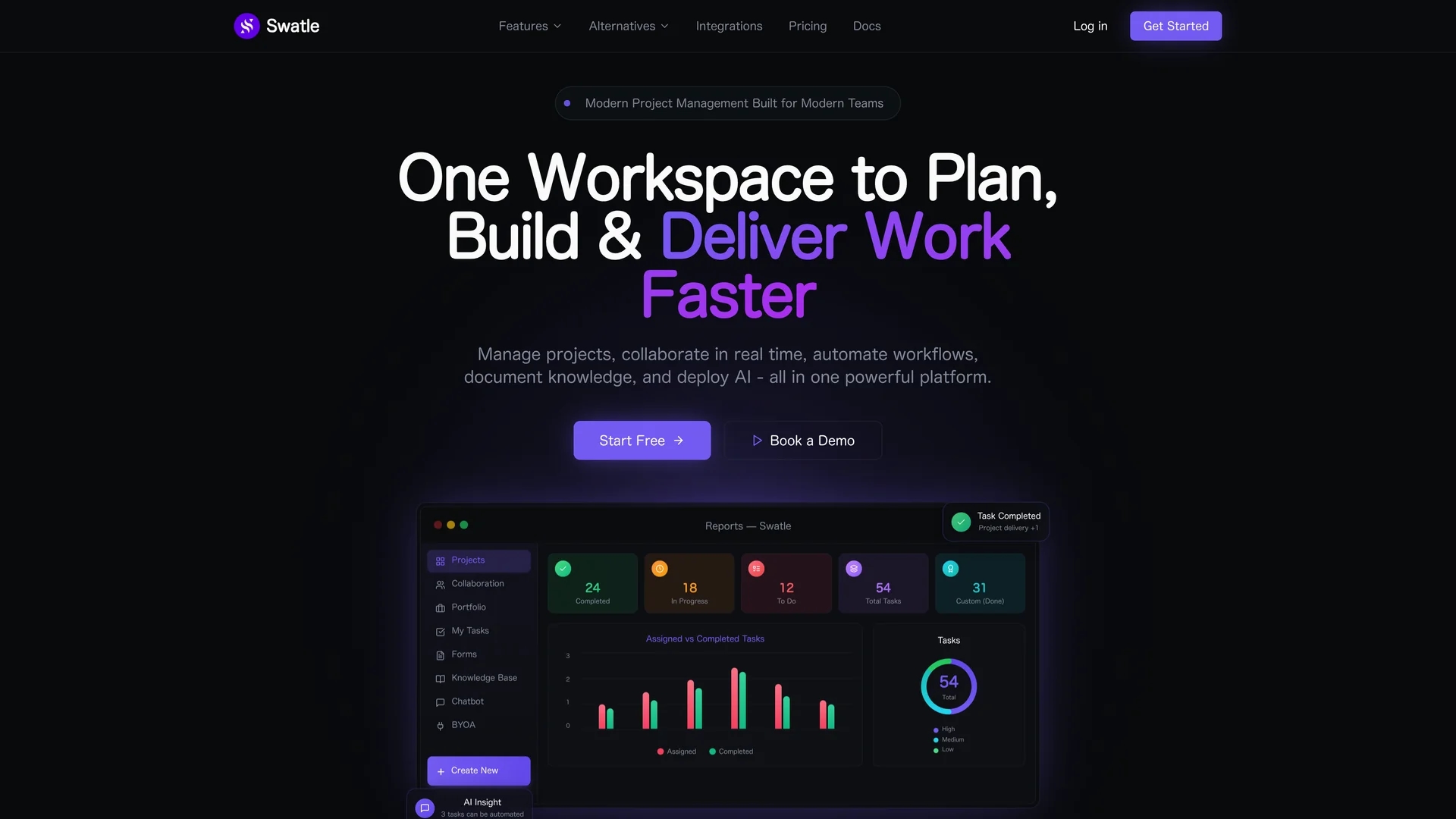 swatle homepage