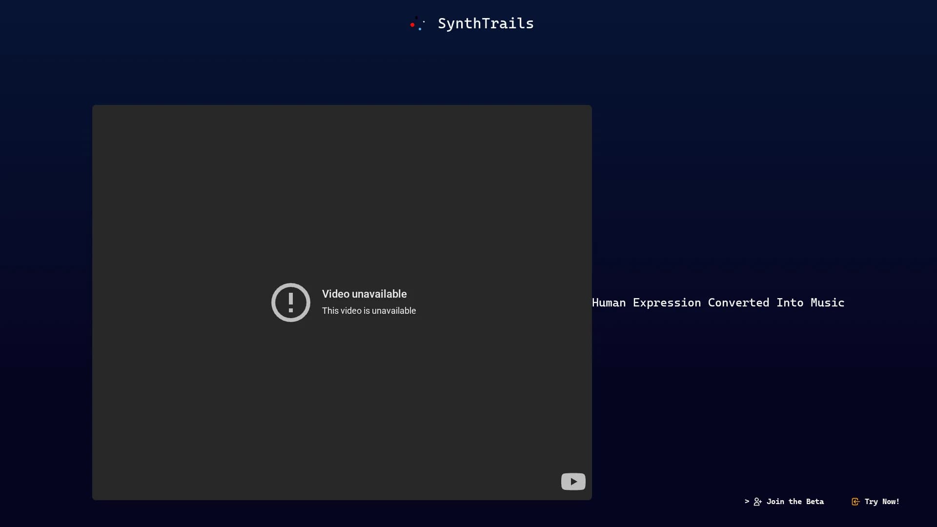 synthtrails-make-a-song-from-anything homepage